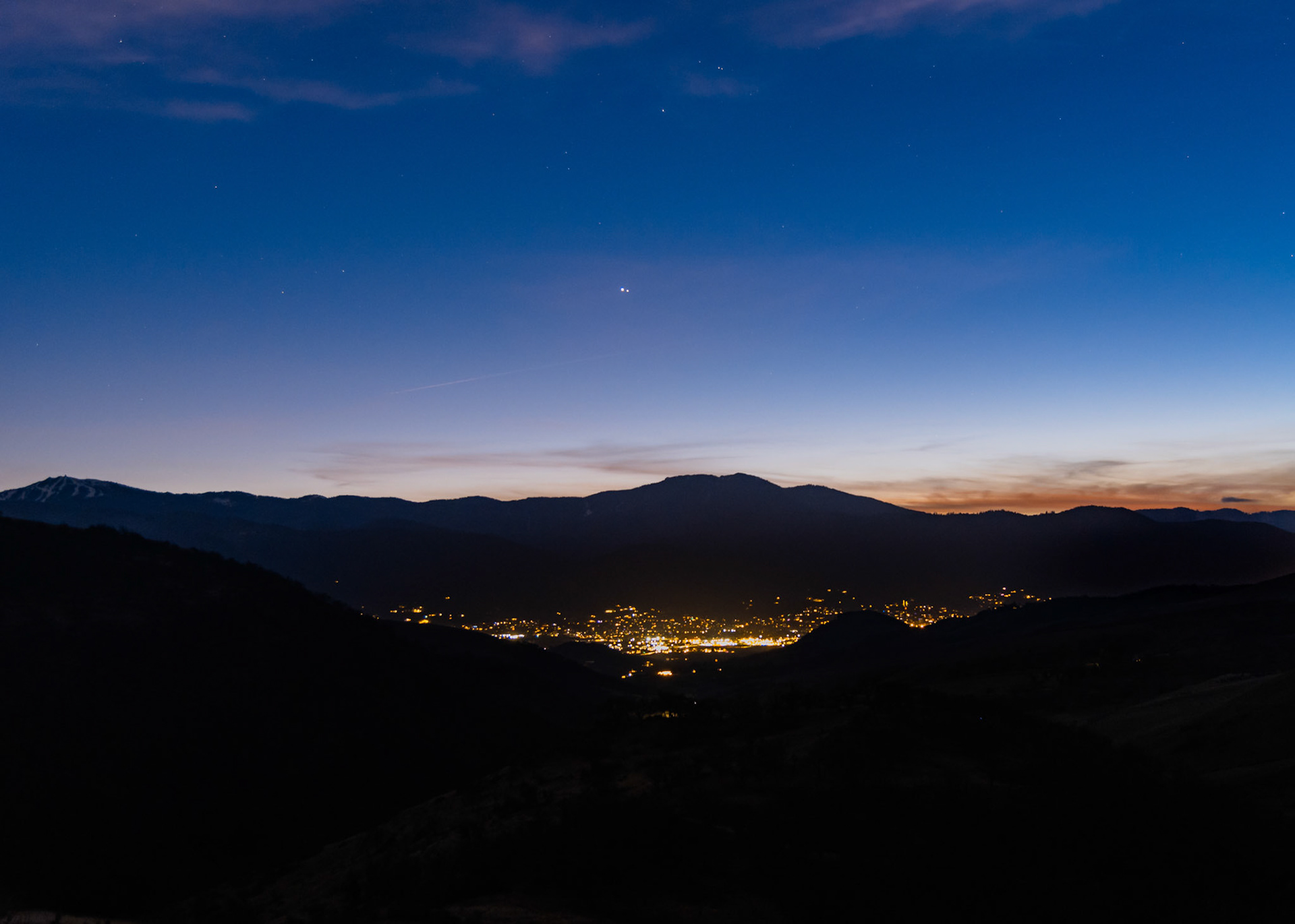 Great Conjunction of Juipter & Saturn over Ashland