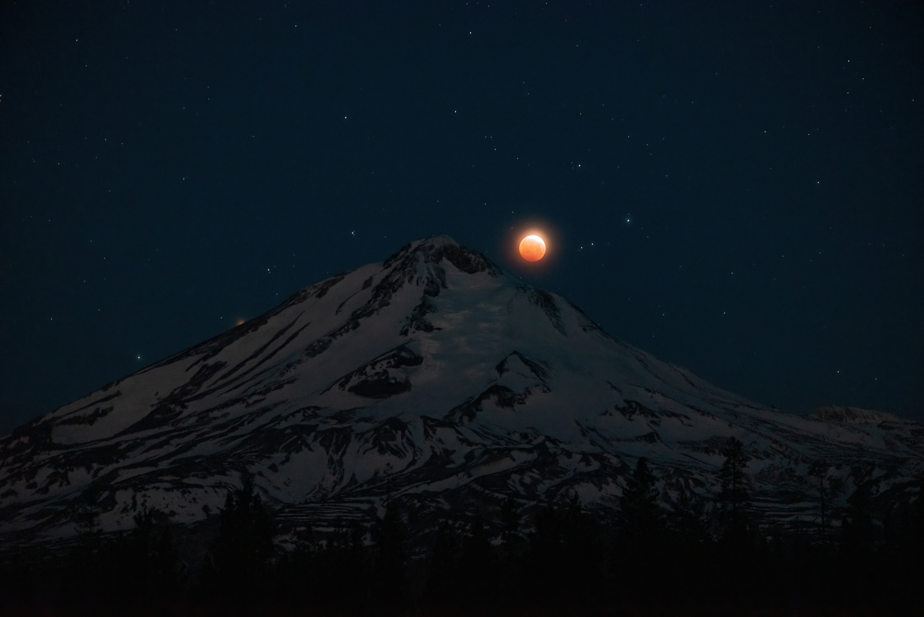 May 2021 Super Flower Blood Moon Lunar Eclipse