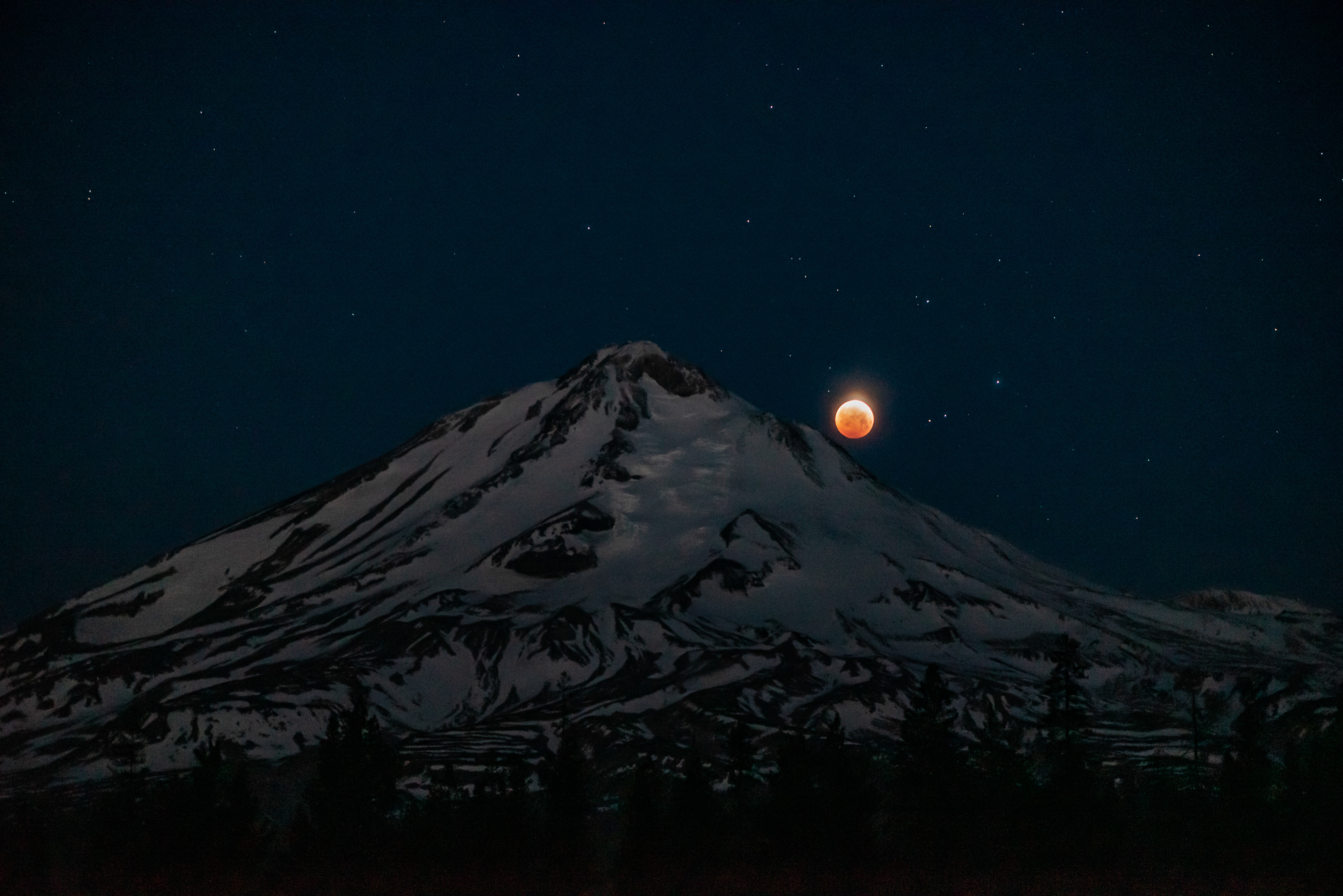 May 2021 Super Flower Blood Moon Lunar Eclipse