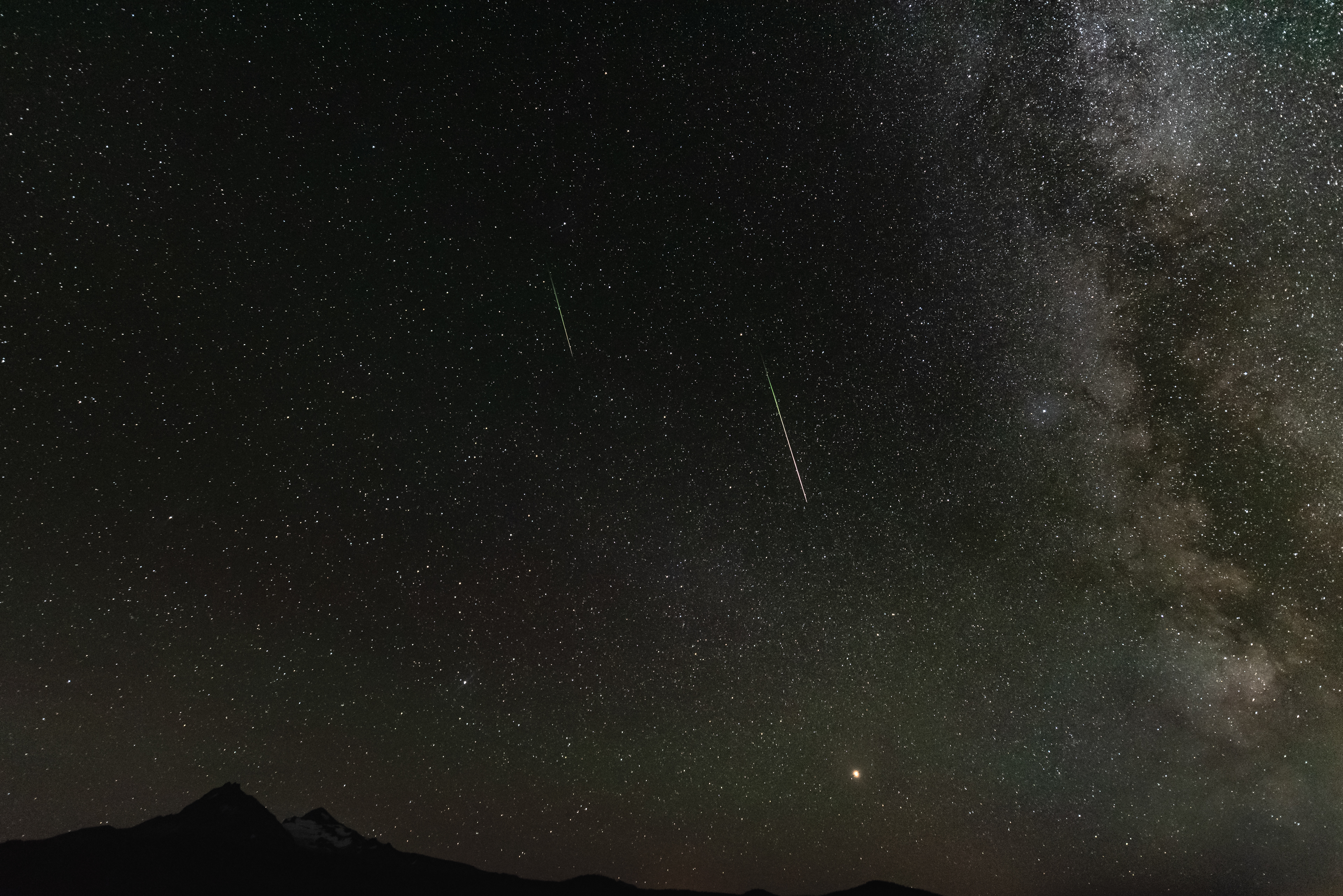 Perseids Meteor Shower, Sisters, Oregon