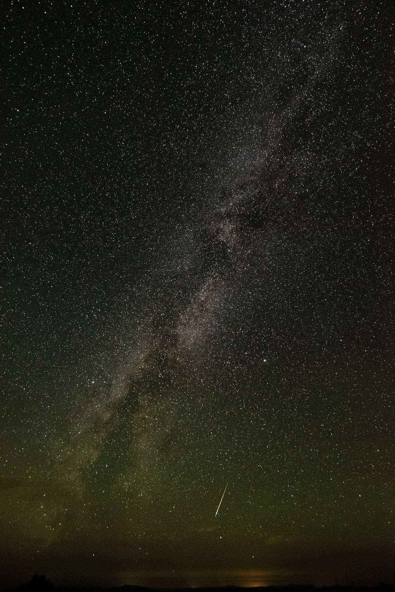 Perseids Meteor Shower, Crater Lake, Oregon