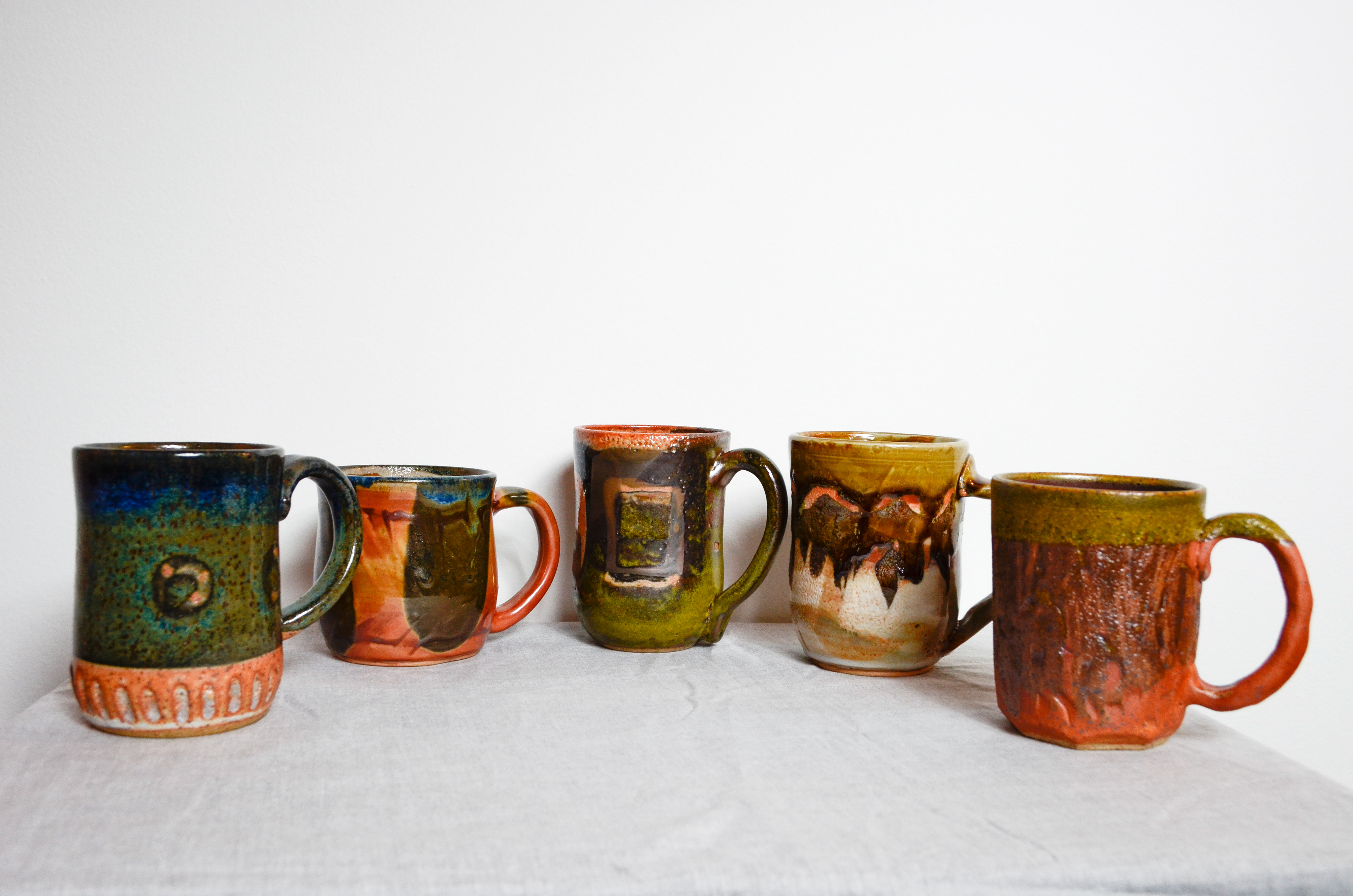 Gas / Reduction Fired Mugss, 2023