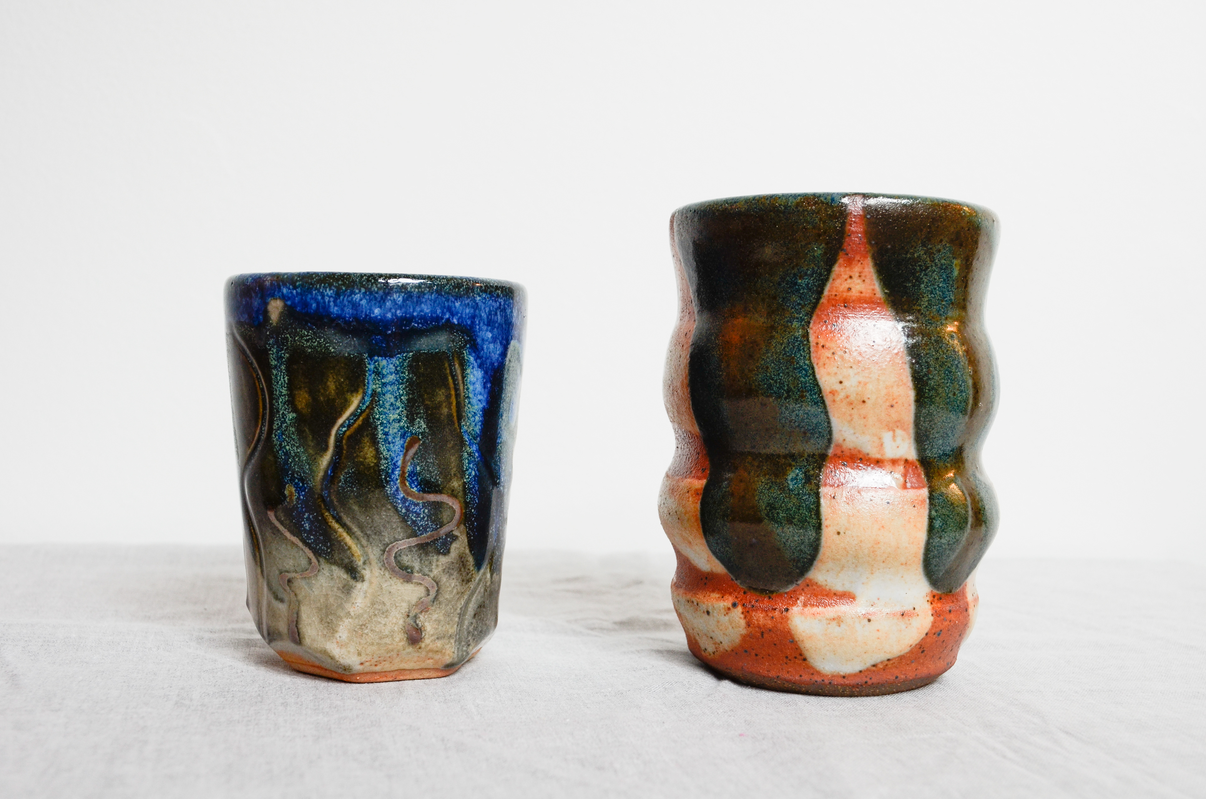 Gas / Reduction Fired Cups, 2023