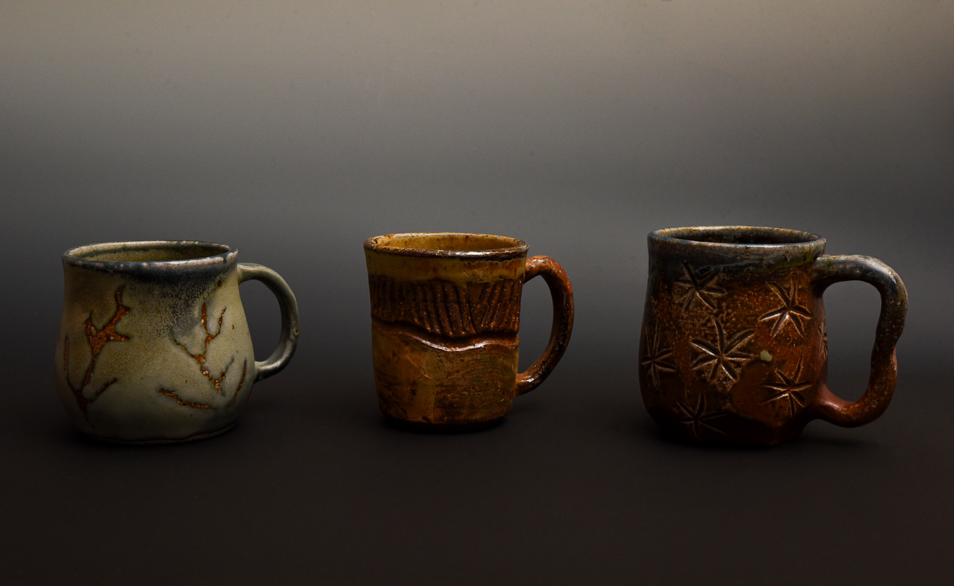 Soda Fired Mugs, 2023
