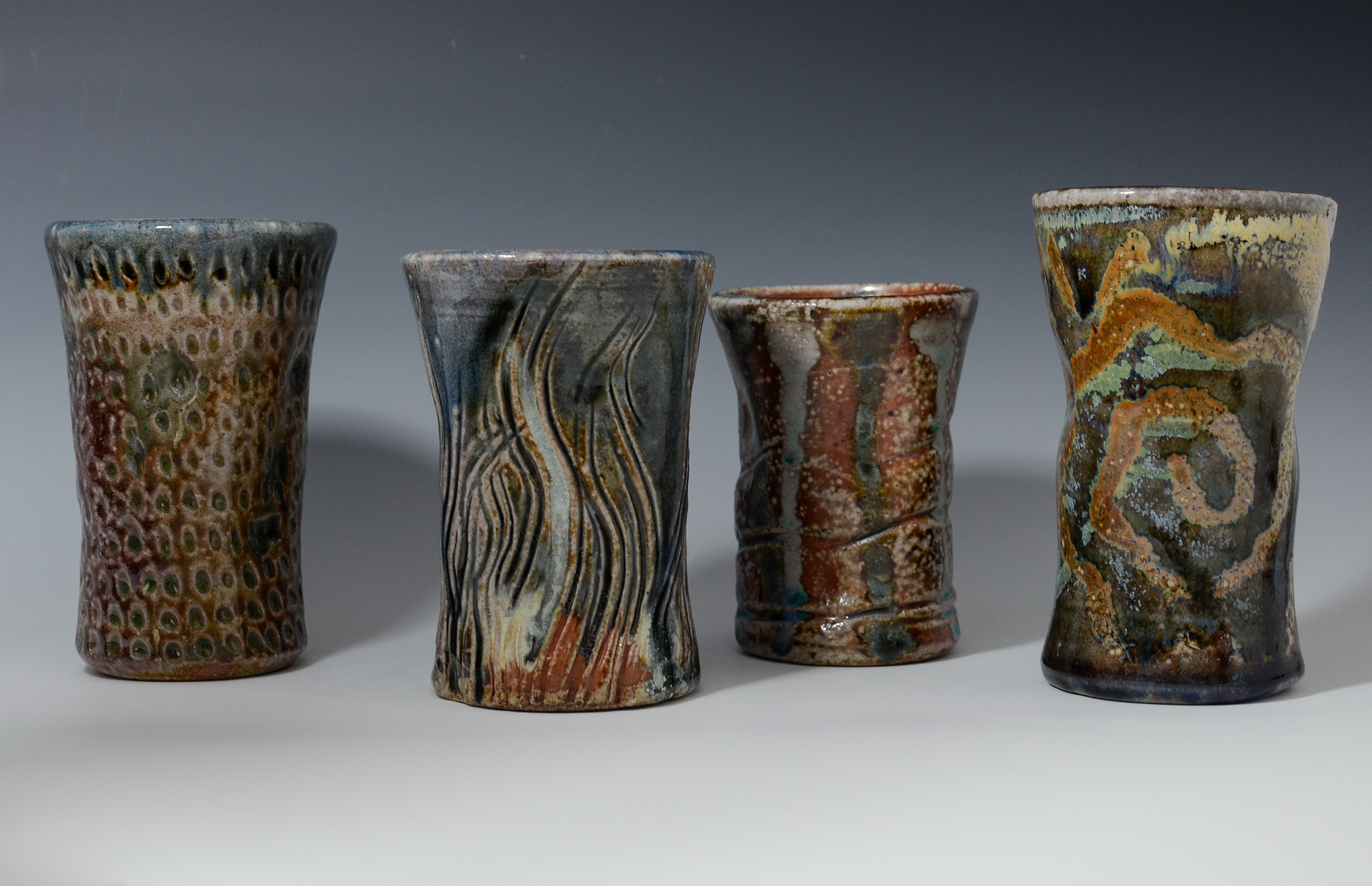 Soda Fired Cups, 2024