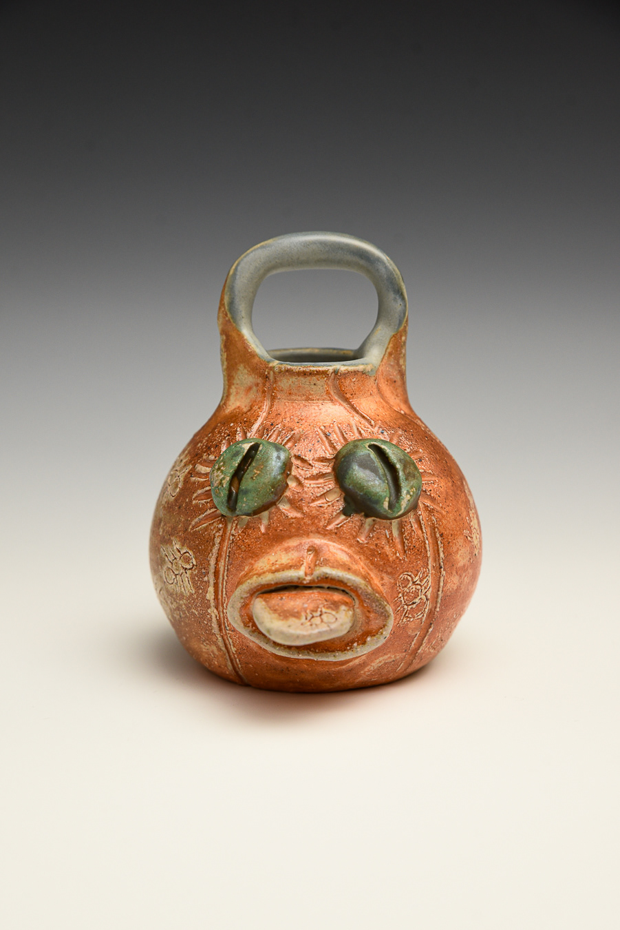 Green-eyed Monster #2, 2023 (soda fired)