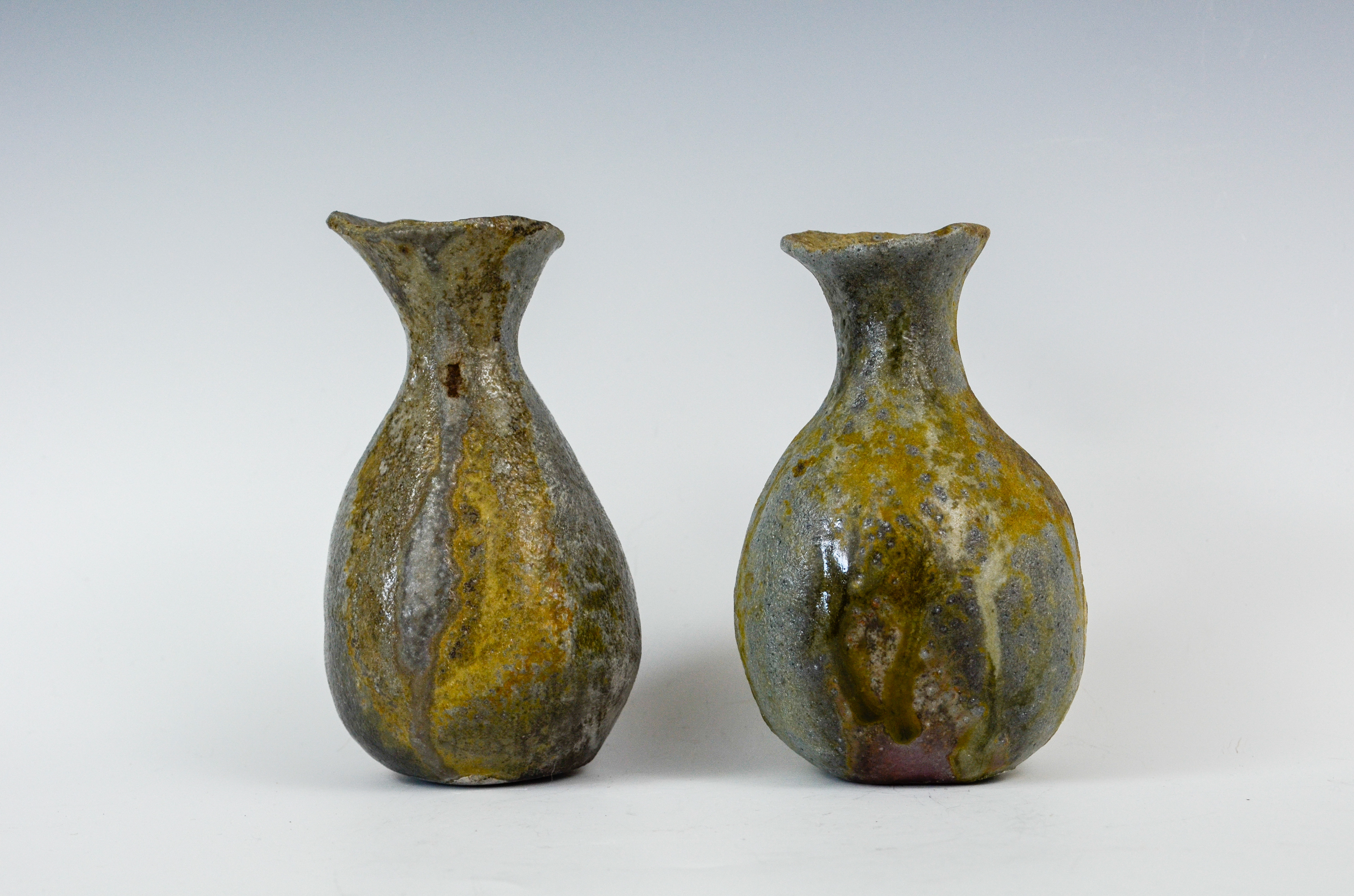 Pinched Vases, 2026 (wood fired)