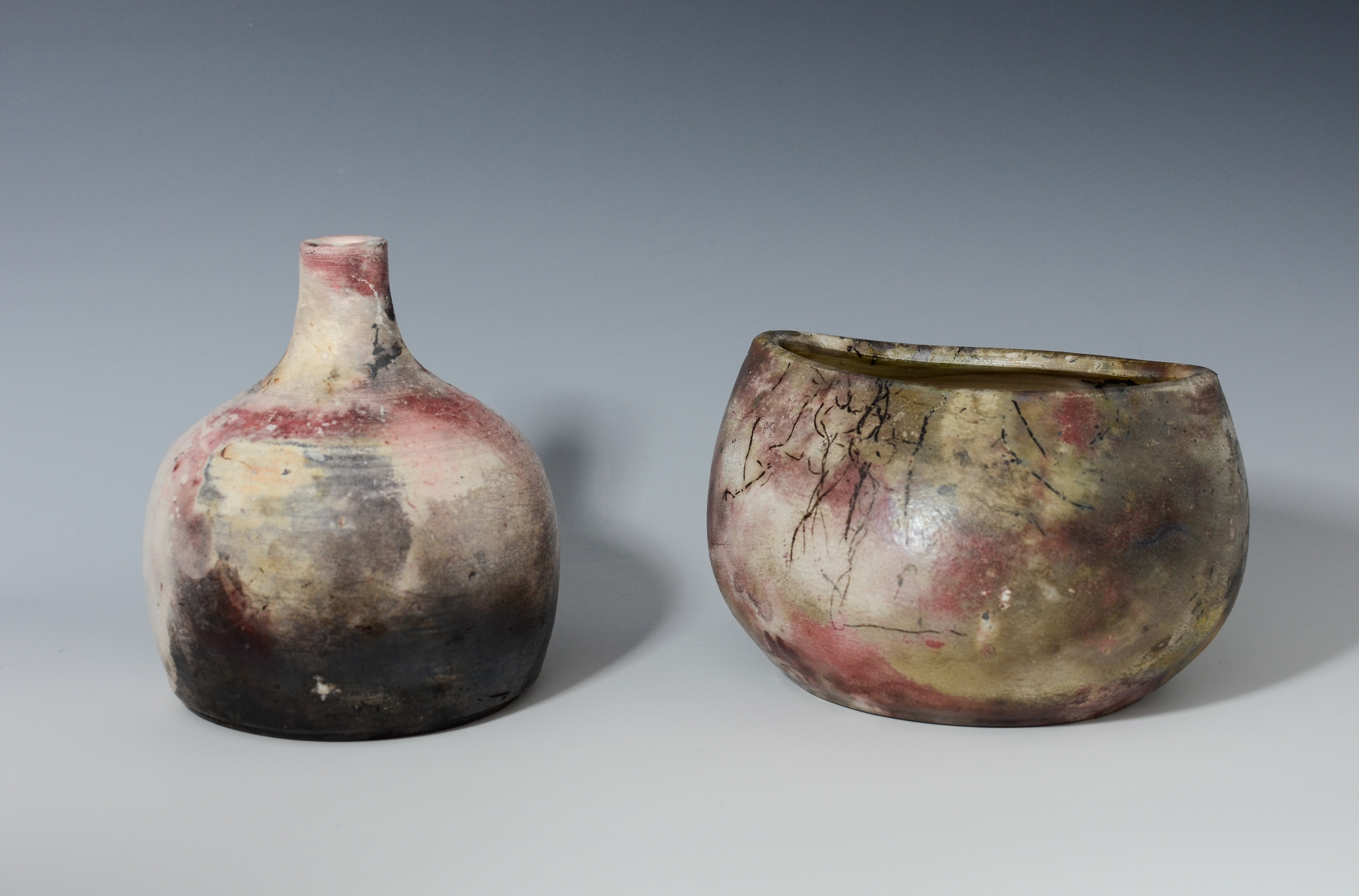 Small (Round), 2024 (pit fired)