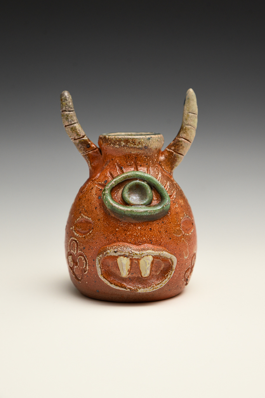Green-eyed Monster, 2023 (soda fired)