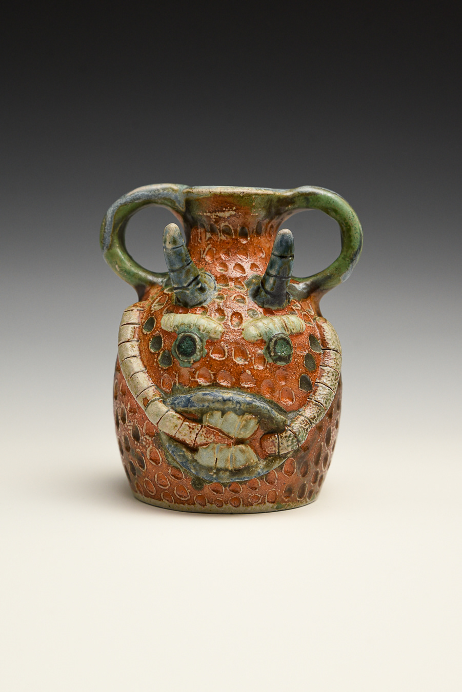 Bite Me Monster, 2023 (soda fired)