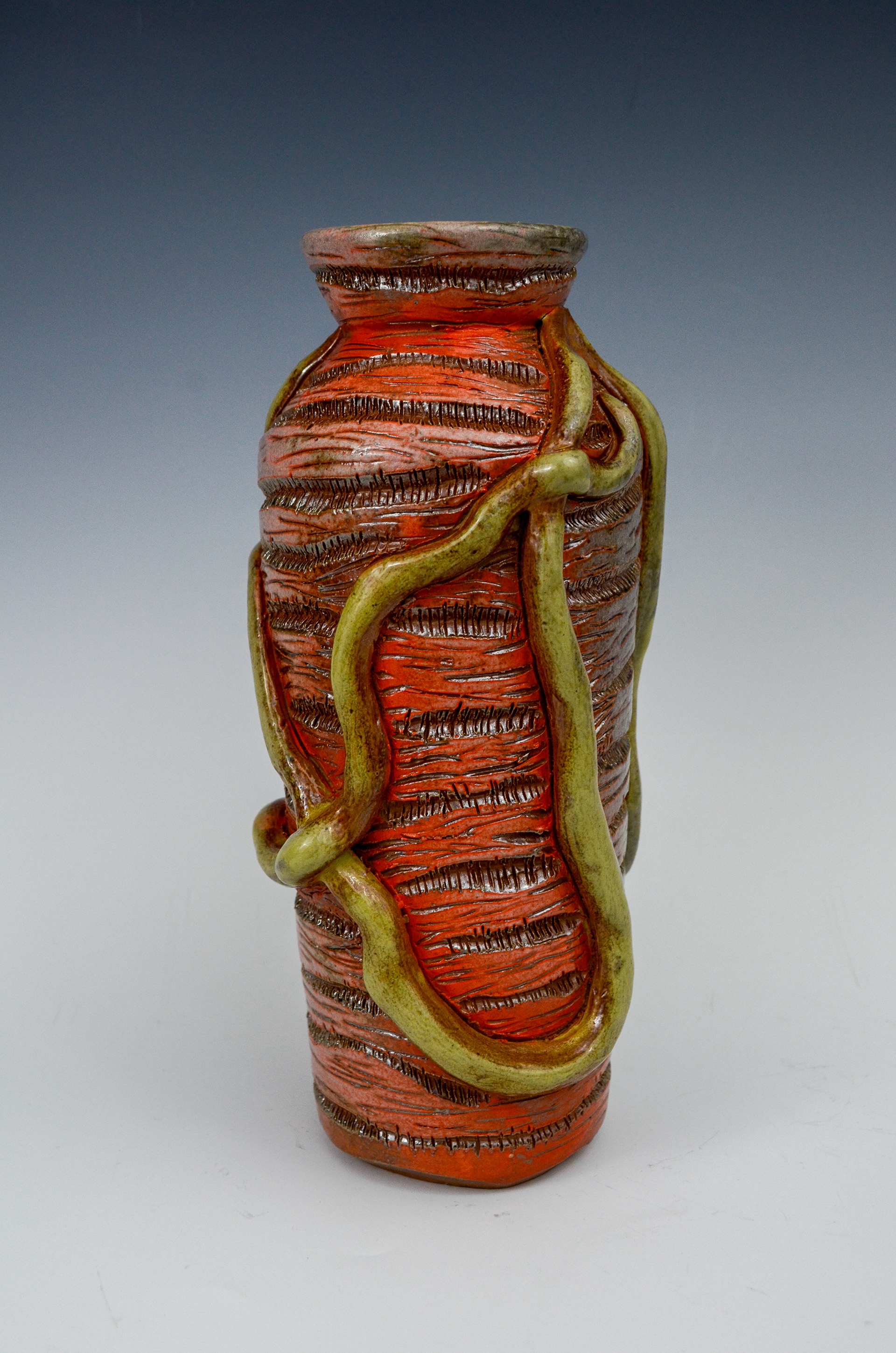 Constricted Vessel, 2025 (soda fired)