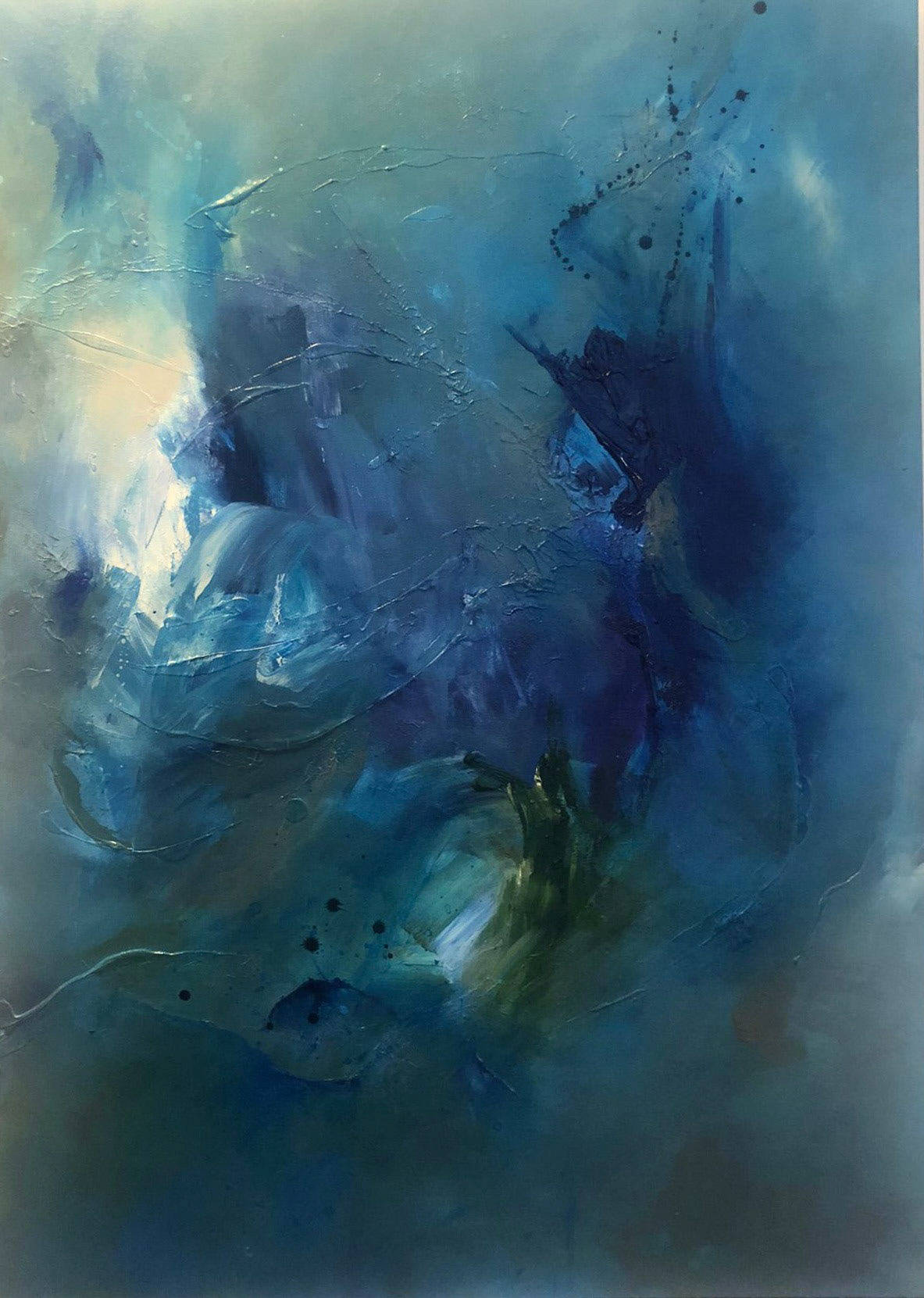 Blue Movement, 100x140, €1900