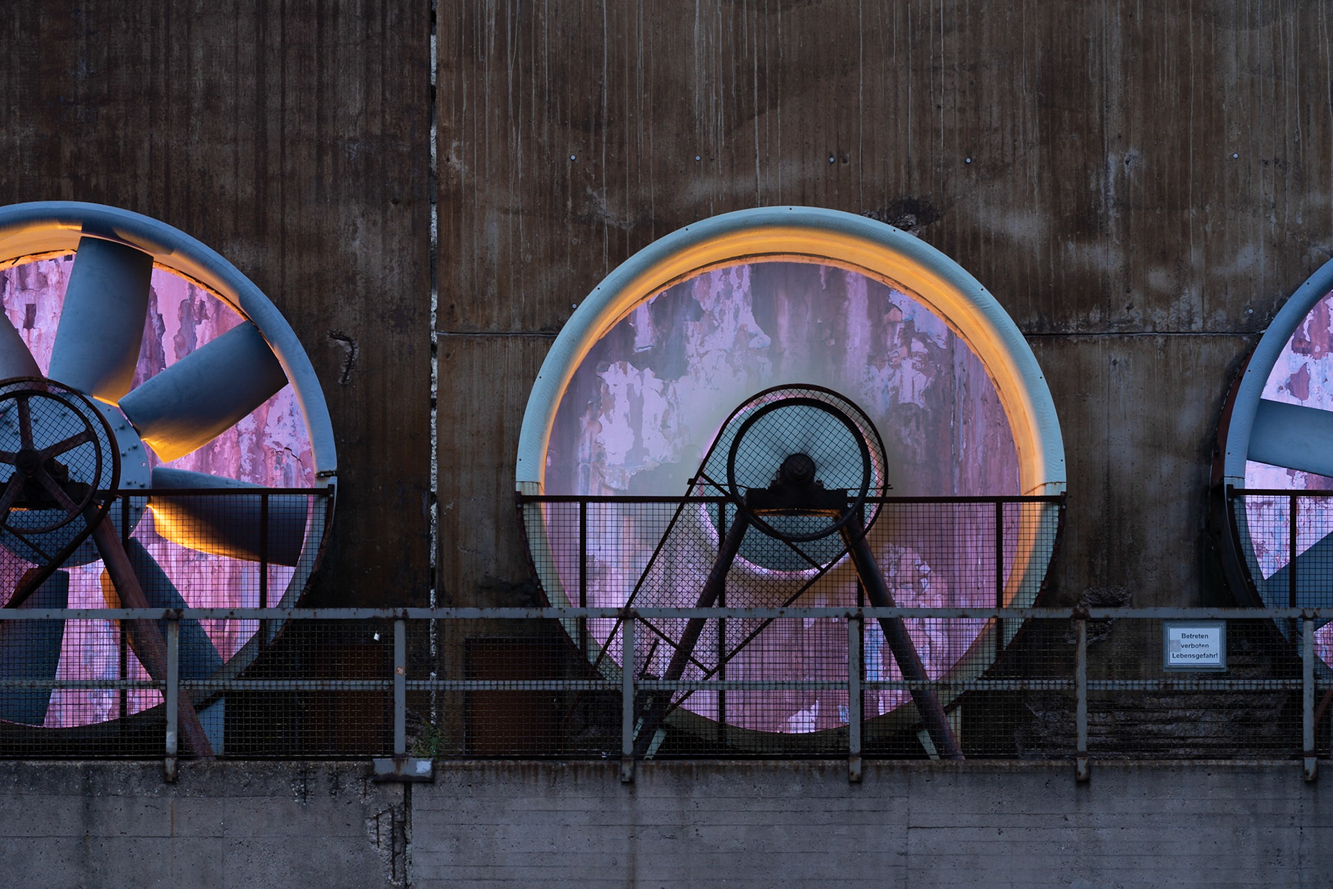 Night Photography in Landschaftspark Duisburg (LaPaDu), Germany