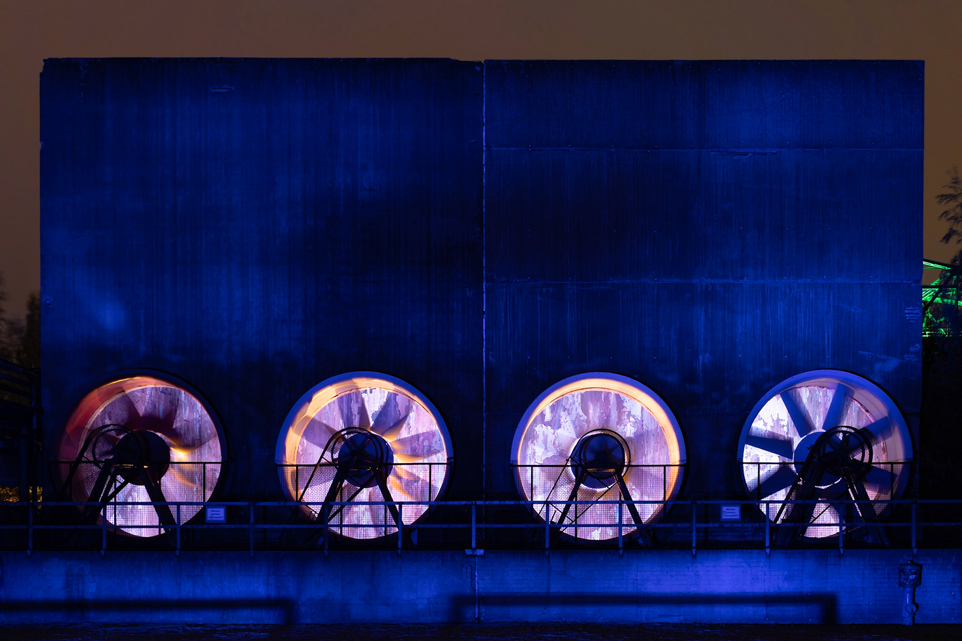 Night Photography in Landschaftspark Duisburg (LaPaDu), Germany