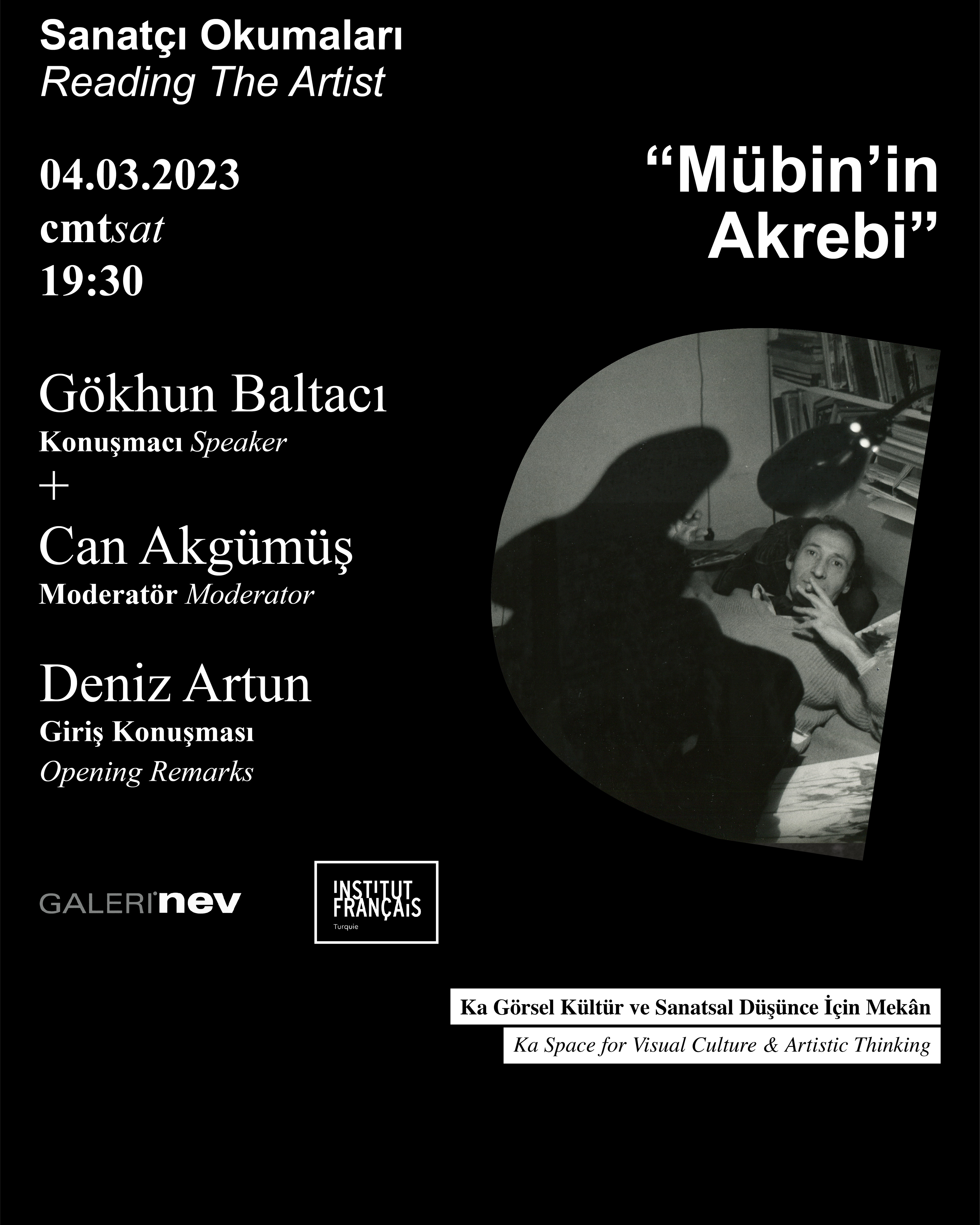 Reading the Artist Poster