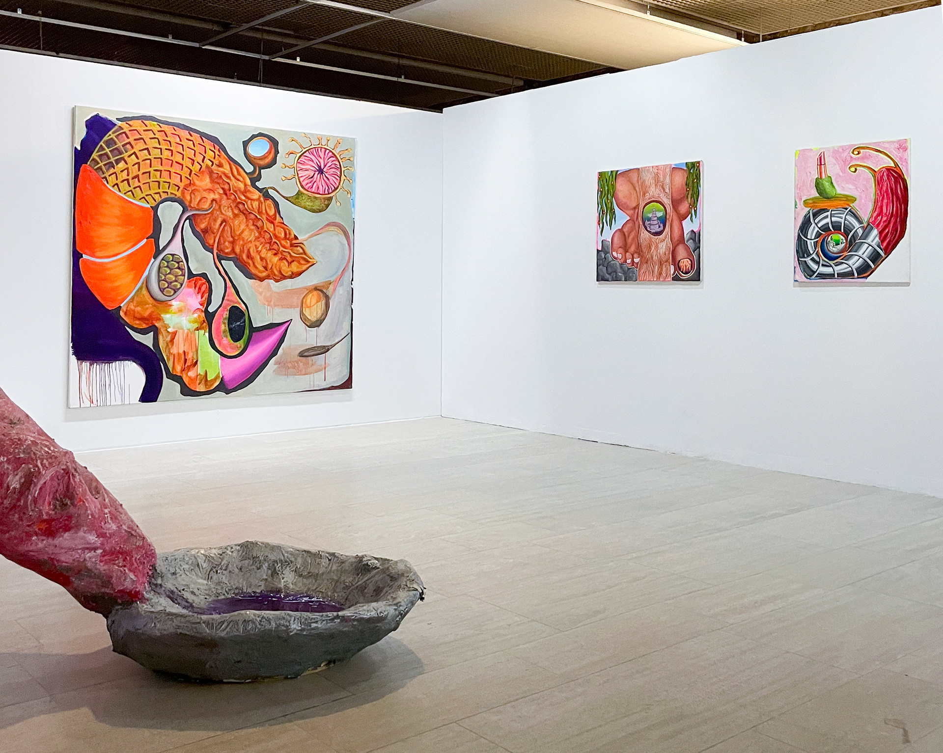 Surrrrealität, Kunstverein Wolfsburg, 2026, Installationsansicht