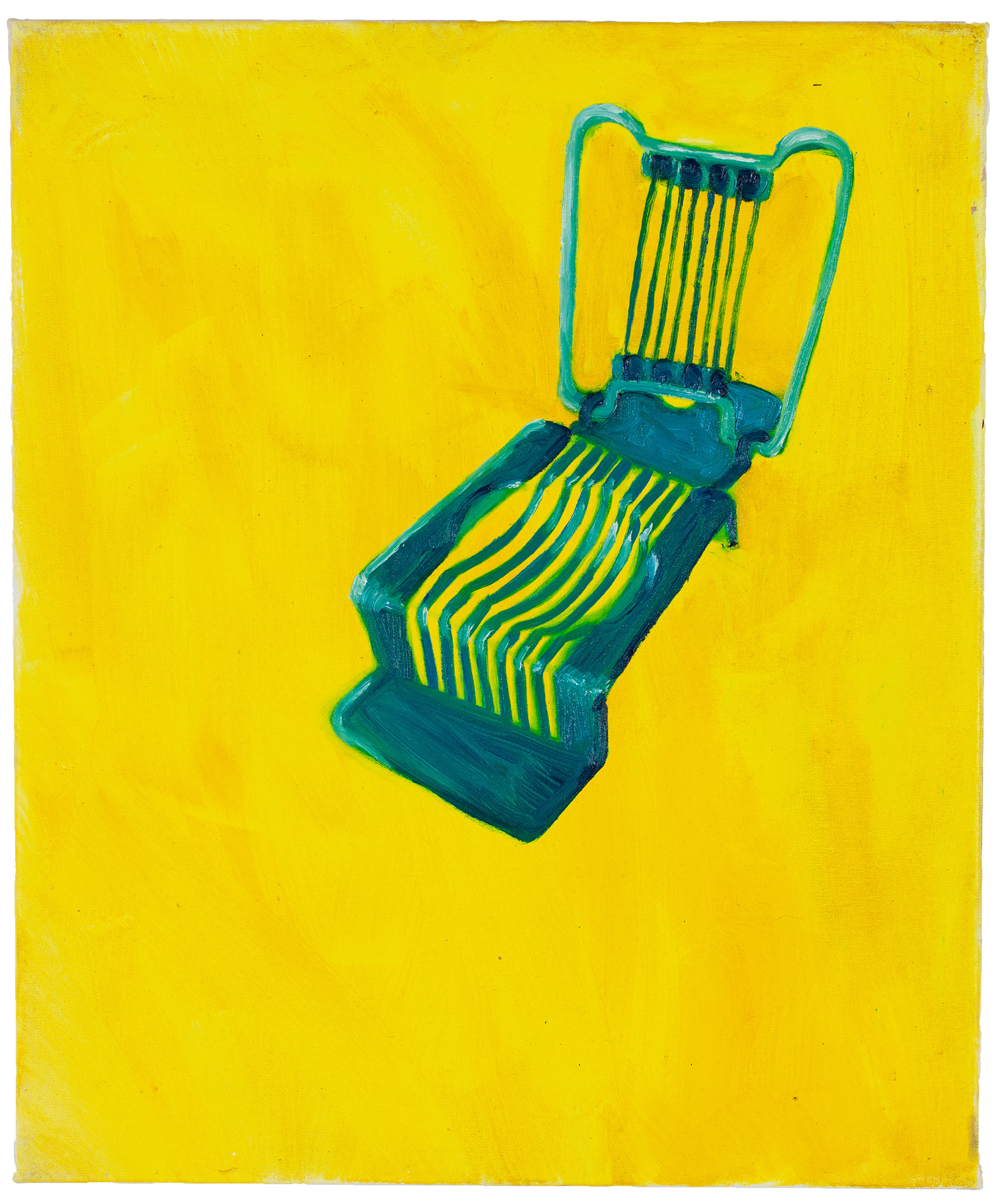 Eierschneider, 60 × 50 cm, Oil on canvas, 2018