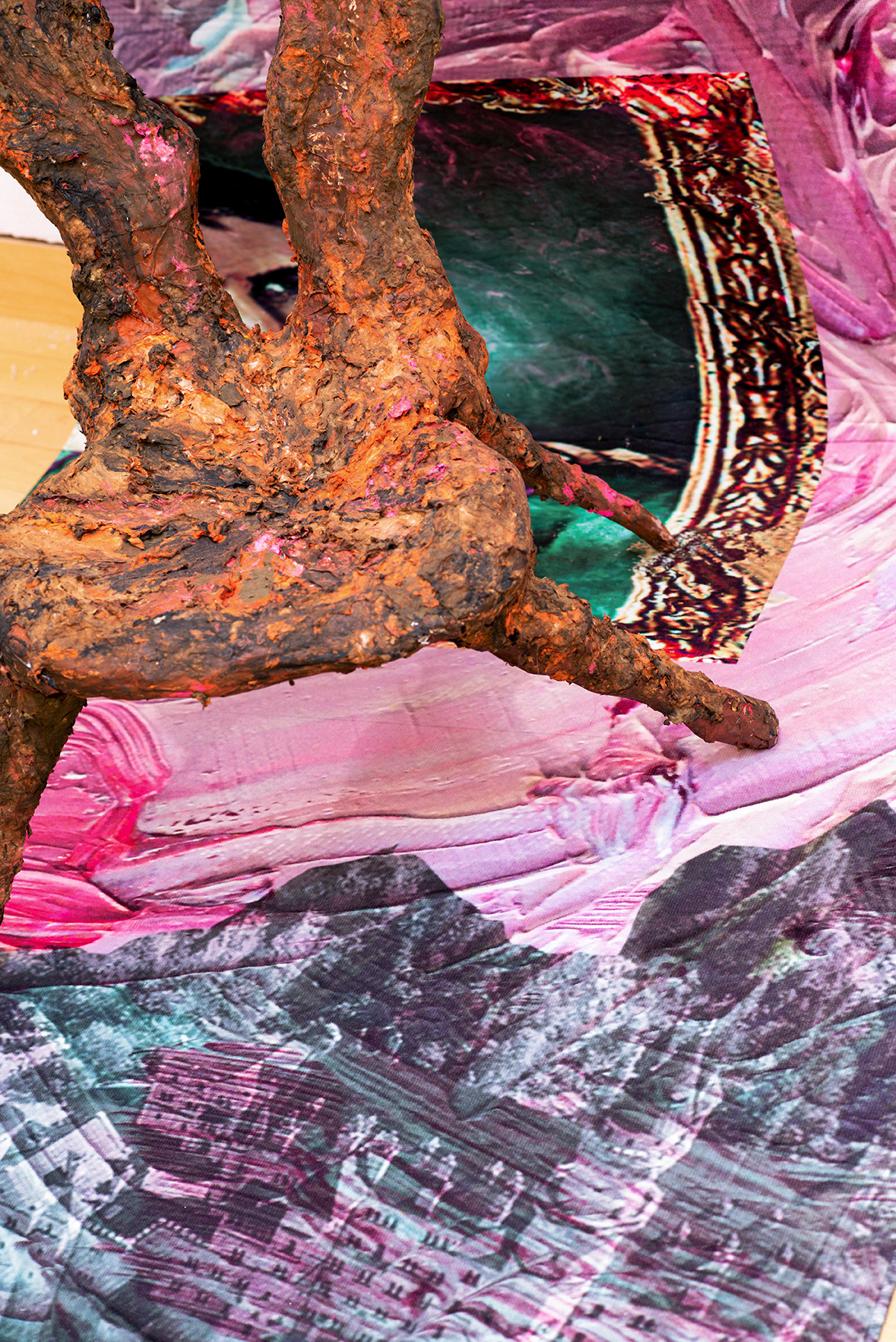 Installation View of matter. painting, Städtische Galerie Delmenhorst, 2022