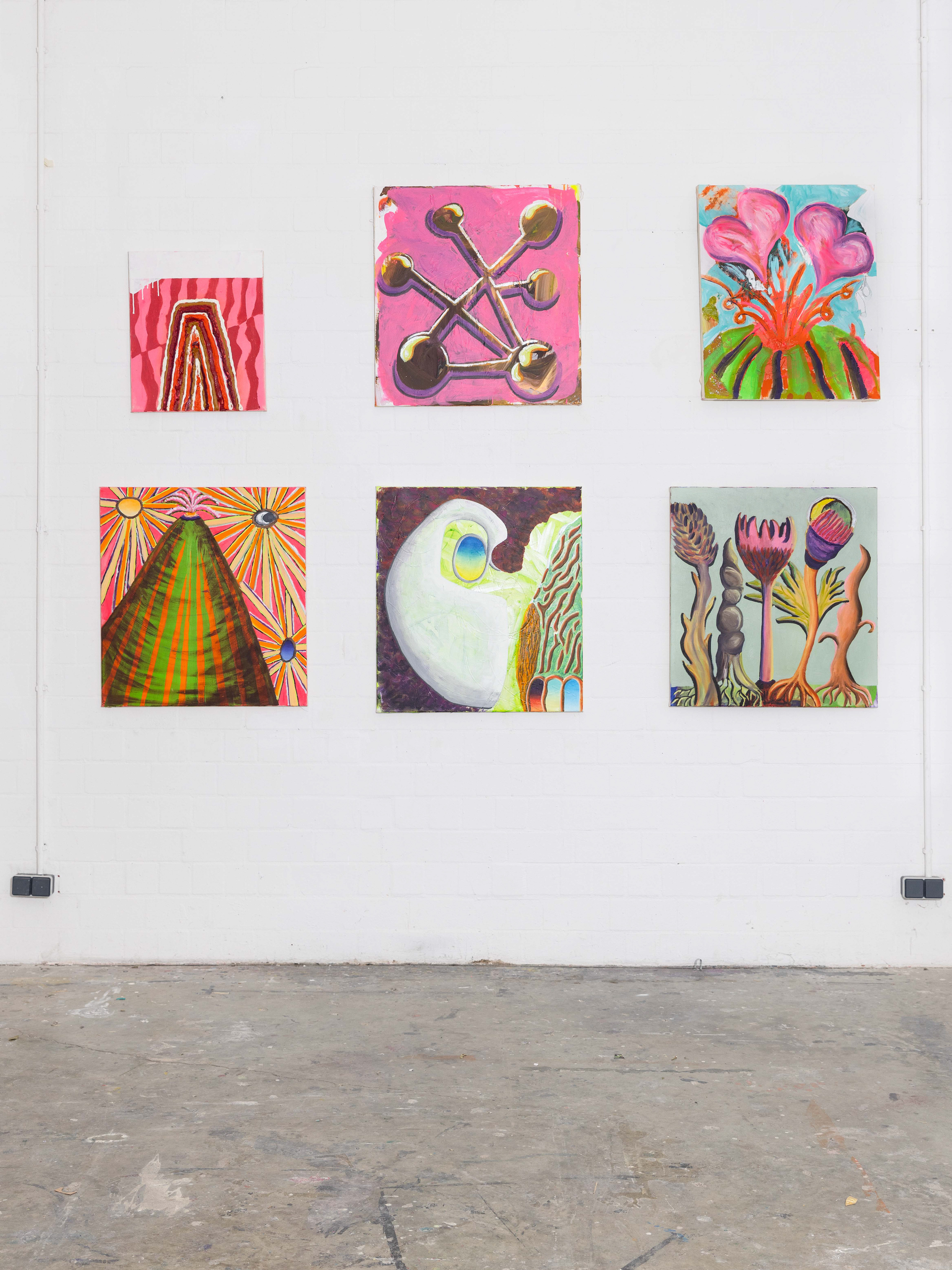 Installation view, Projektraum Blumenstraße, 2023