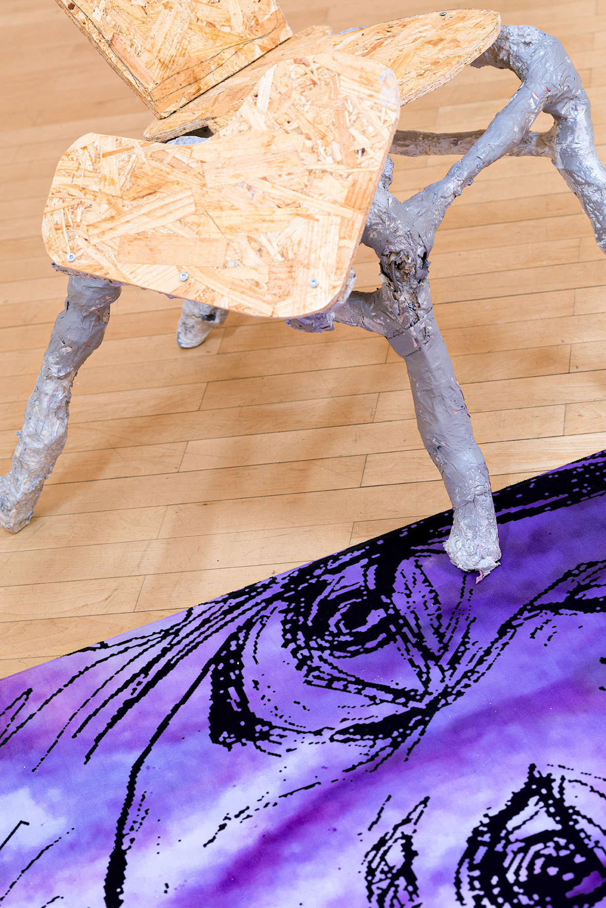 Installation View of matter. painting, Städtische Galerie Delmenhorst, 2022