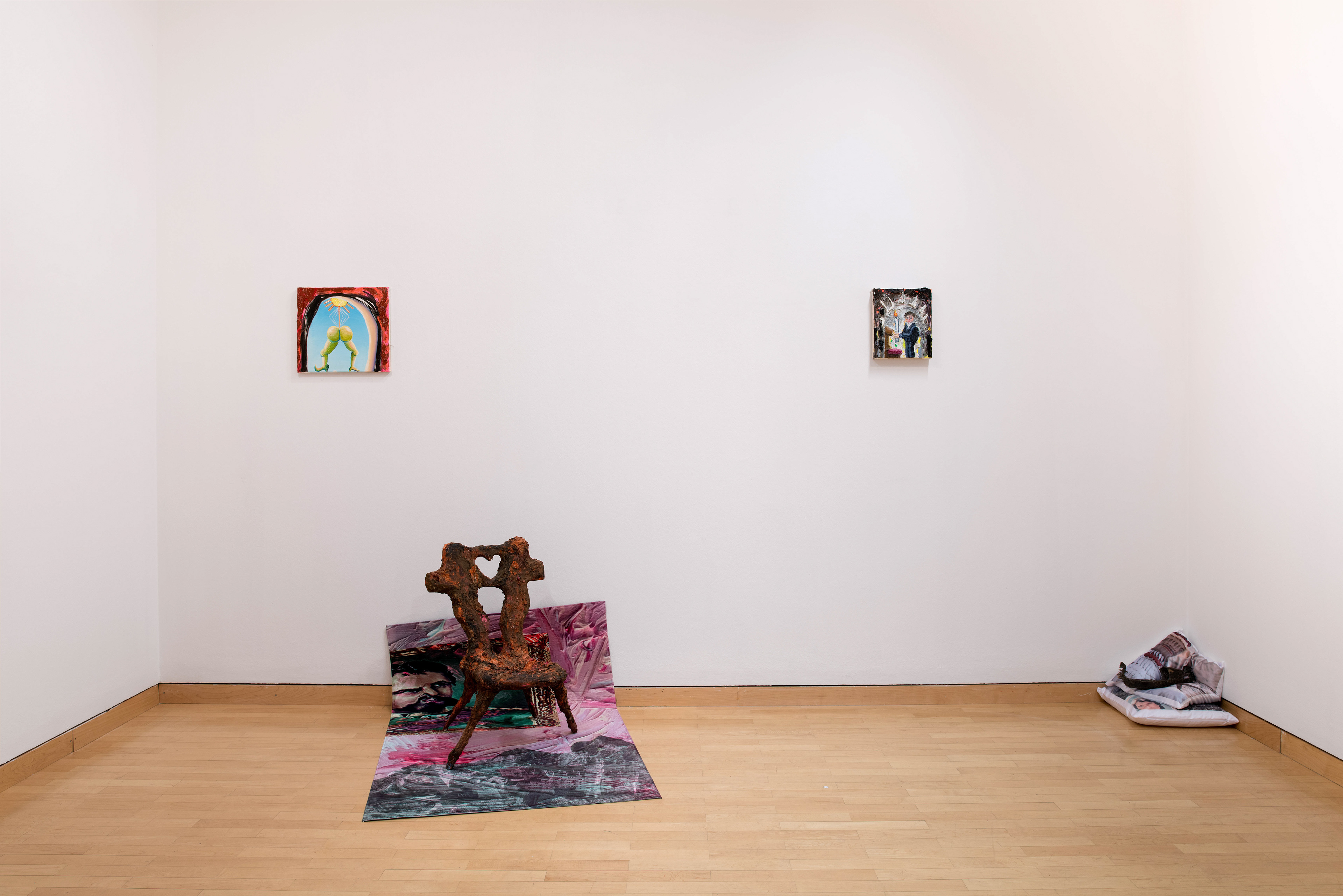 Installation View of matter. painting, Städtische Galerie Delmenhorst, 2022
