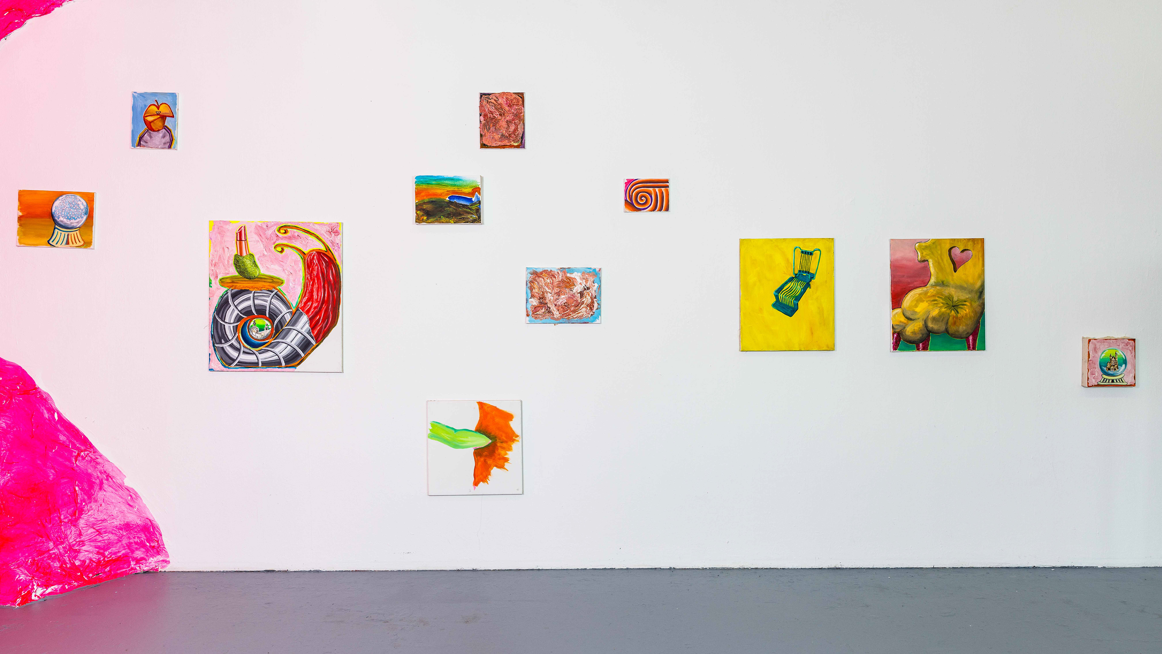 Absoulter Idealismus, Diploma Show 2023, Installation View