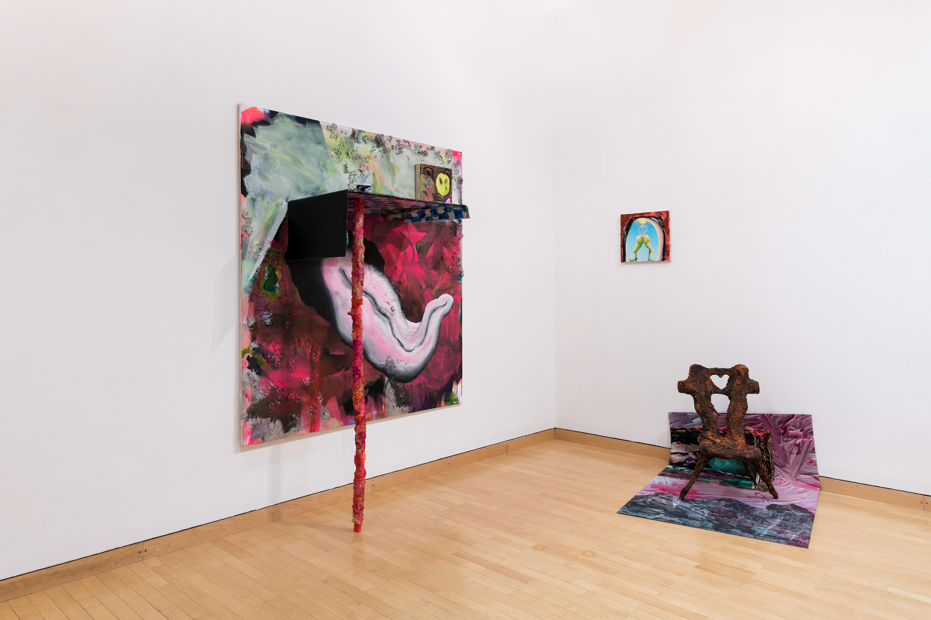 Installation View of matter. painting, Städtische Galerie Delmenhorst, 2022