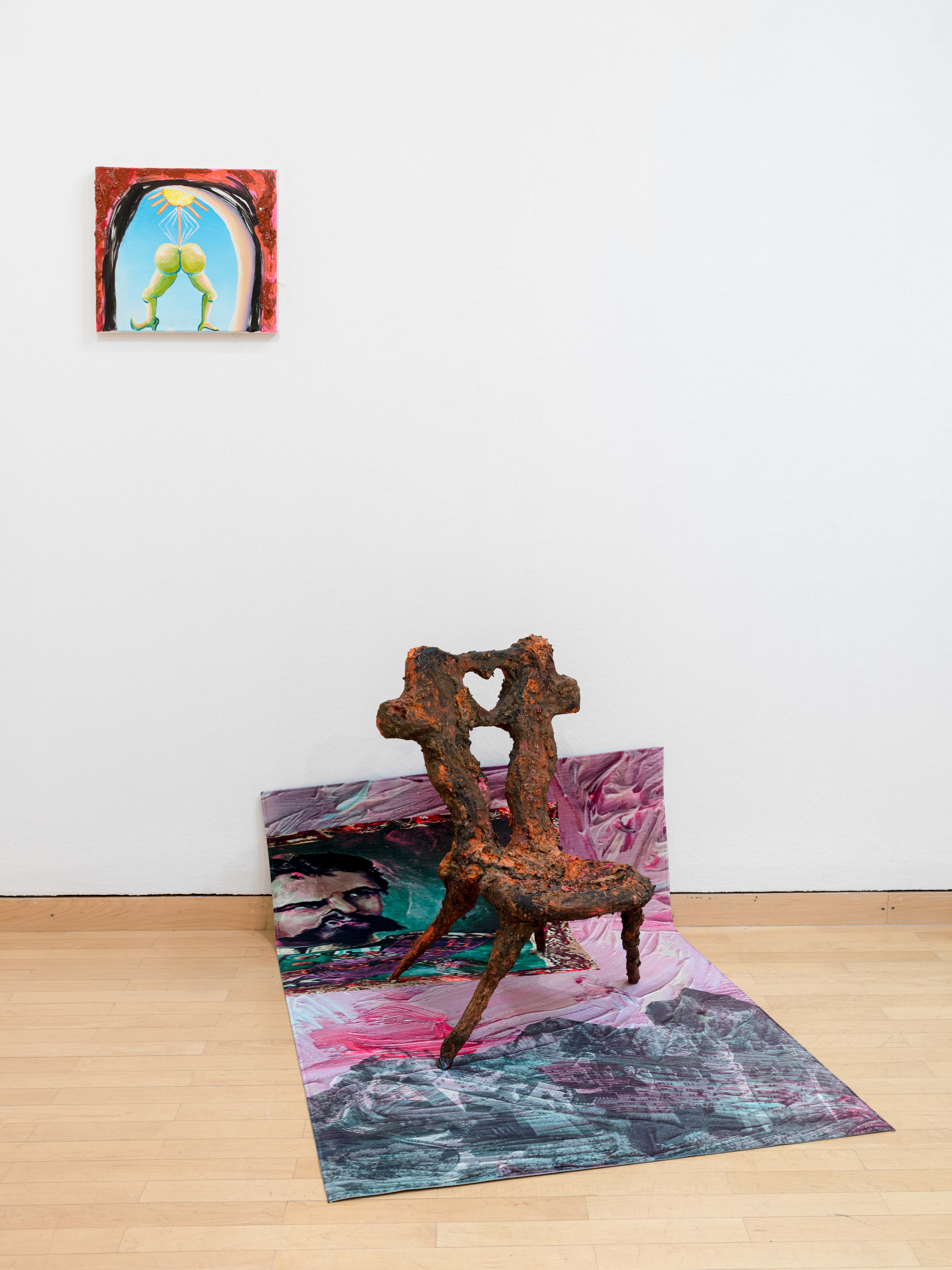 Installation View of matter. painting, Städtische Galerie Delmenhorst, 2022