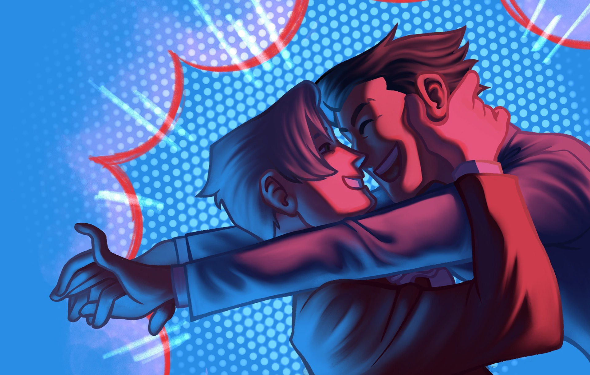 Sketch by Anj @forecastoctopus, lineart by Ana @juniethenas, colors by me.