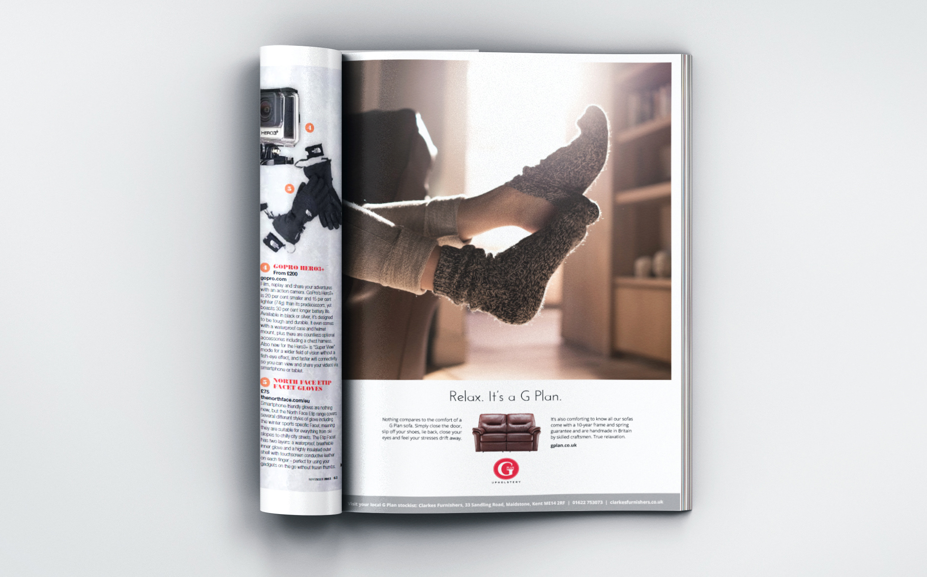 G Plan - Relax, it's a G Plan Advert Cardiff Creative Art Director