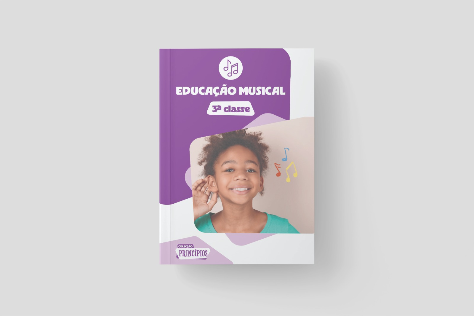 Layout interno e externo para as apostilas da Editora Princípios. Material utilizado em Angola.