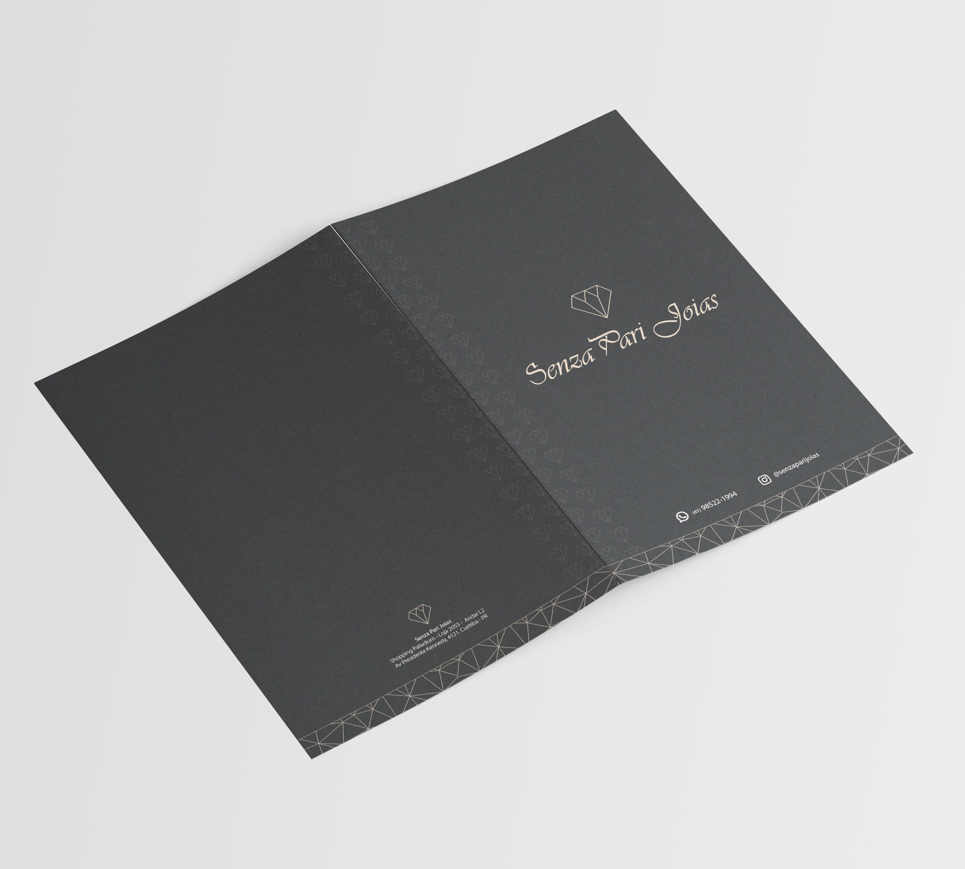 Pasta com bolsa. Cliente Senza Pari