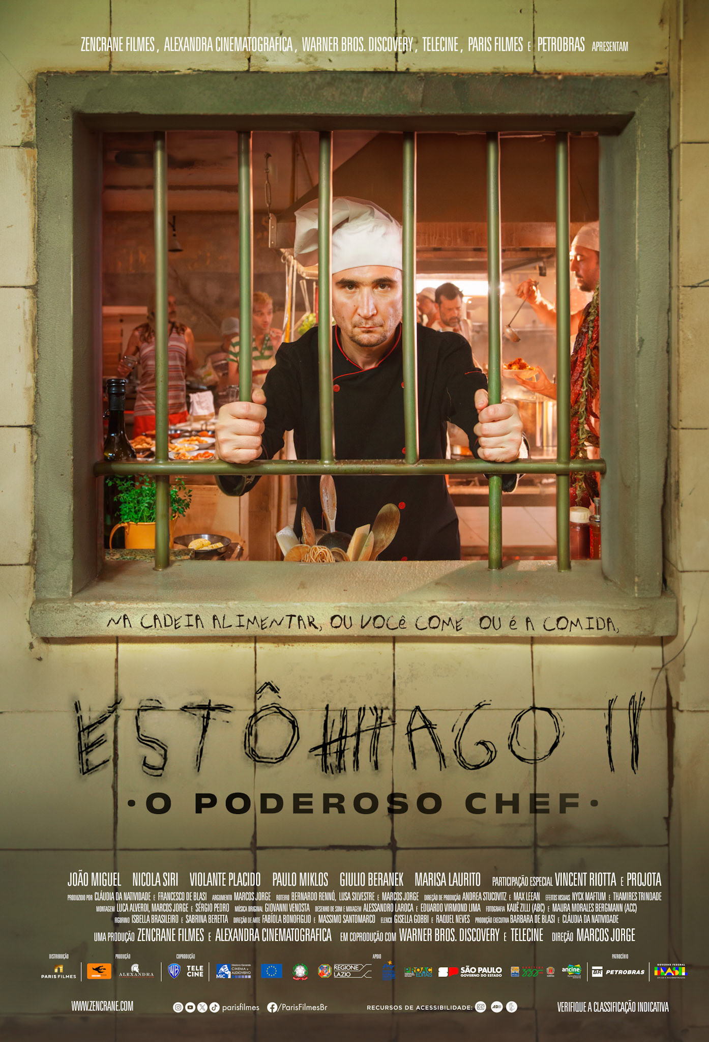 divilgação filme Estomago II