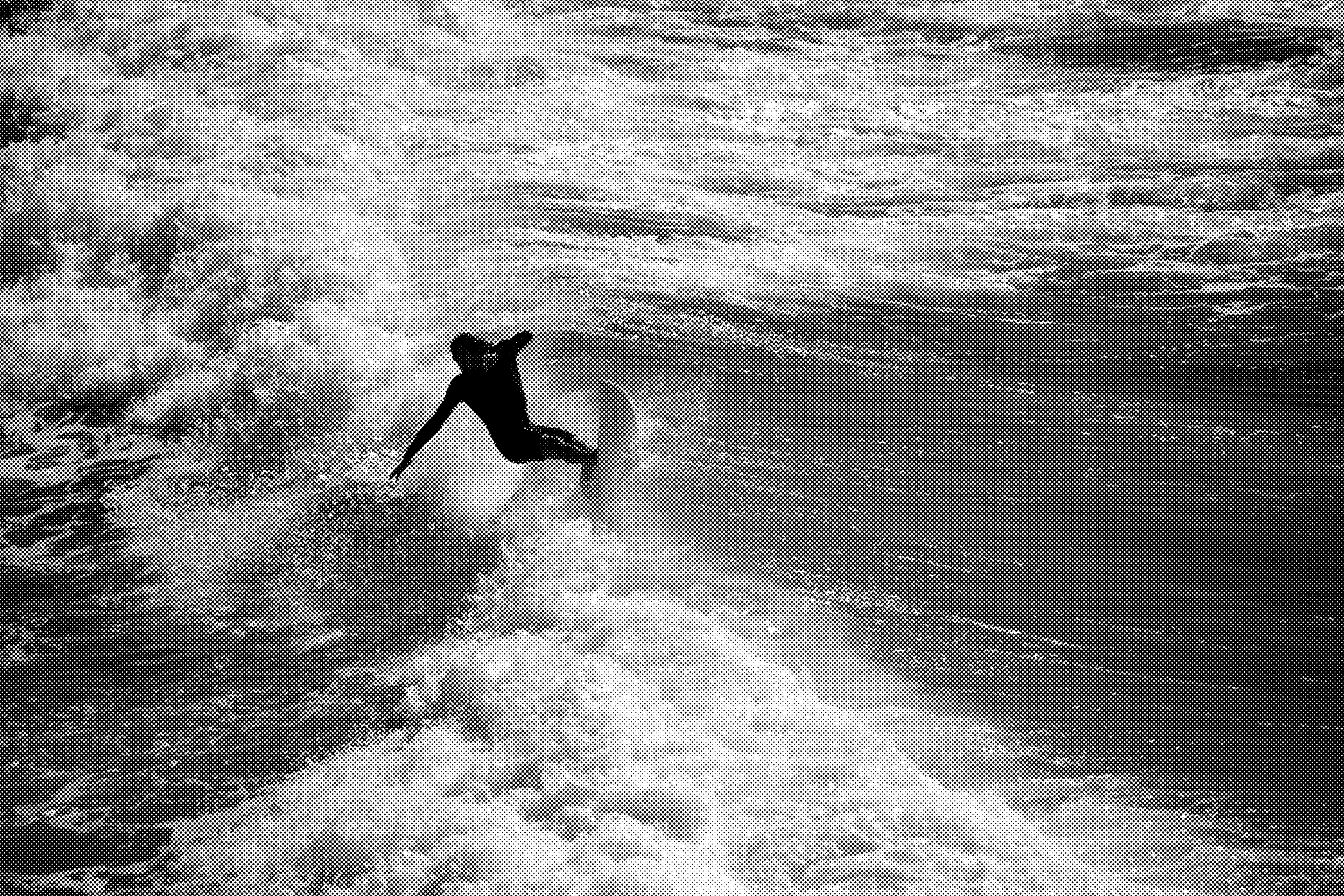 'Whitewater' 2025, Screenprint on paper