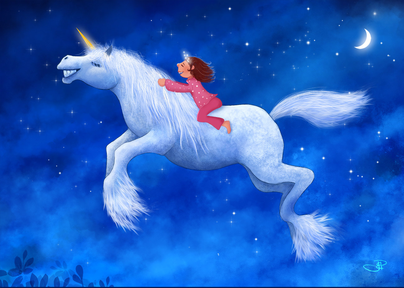 Marcelene and the Unicorn