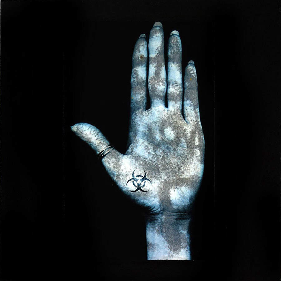 Biohazard | mixed media on board