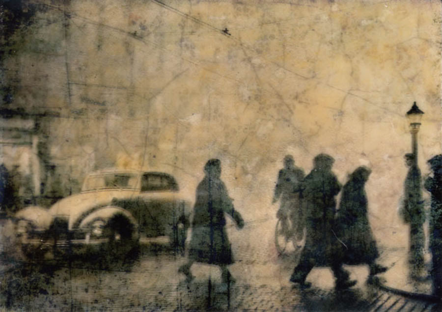 Union | encaustic on board