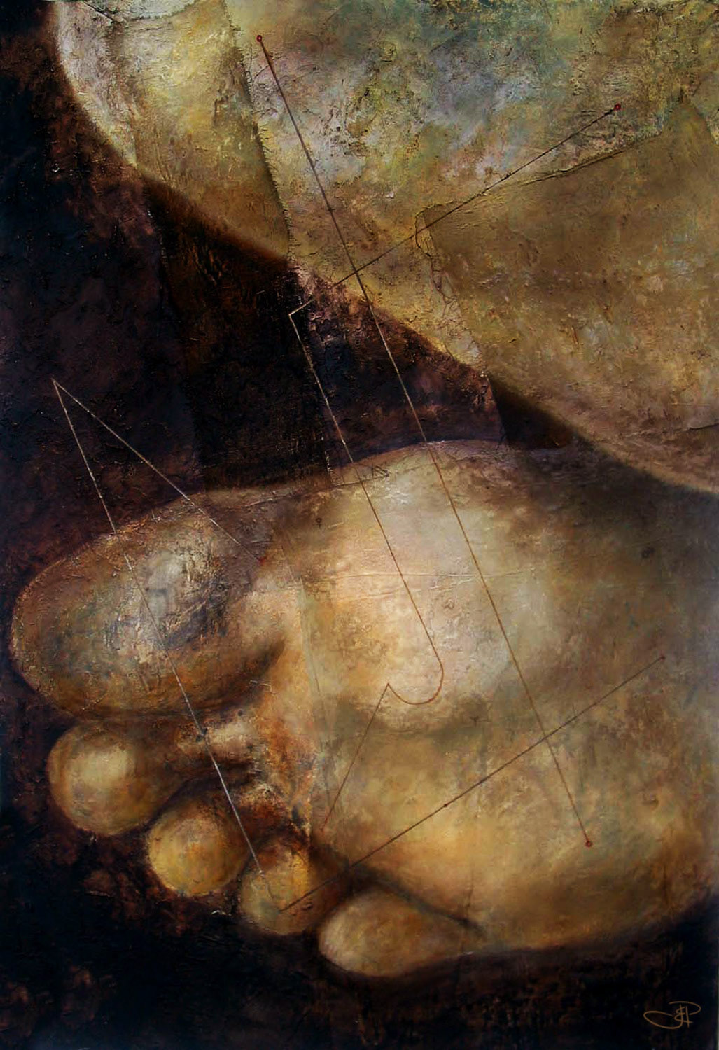 Spirit of Intelligence | 120x180 cm | mixed media on canvas