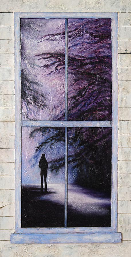 The Puzzle | mixed media on board