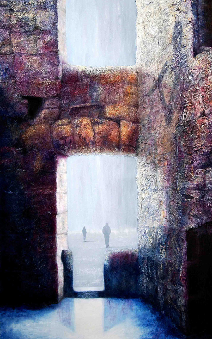 The Soldier | 75 x 120 cm | mixed media on canvas