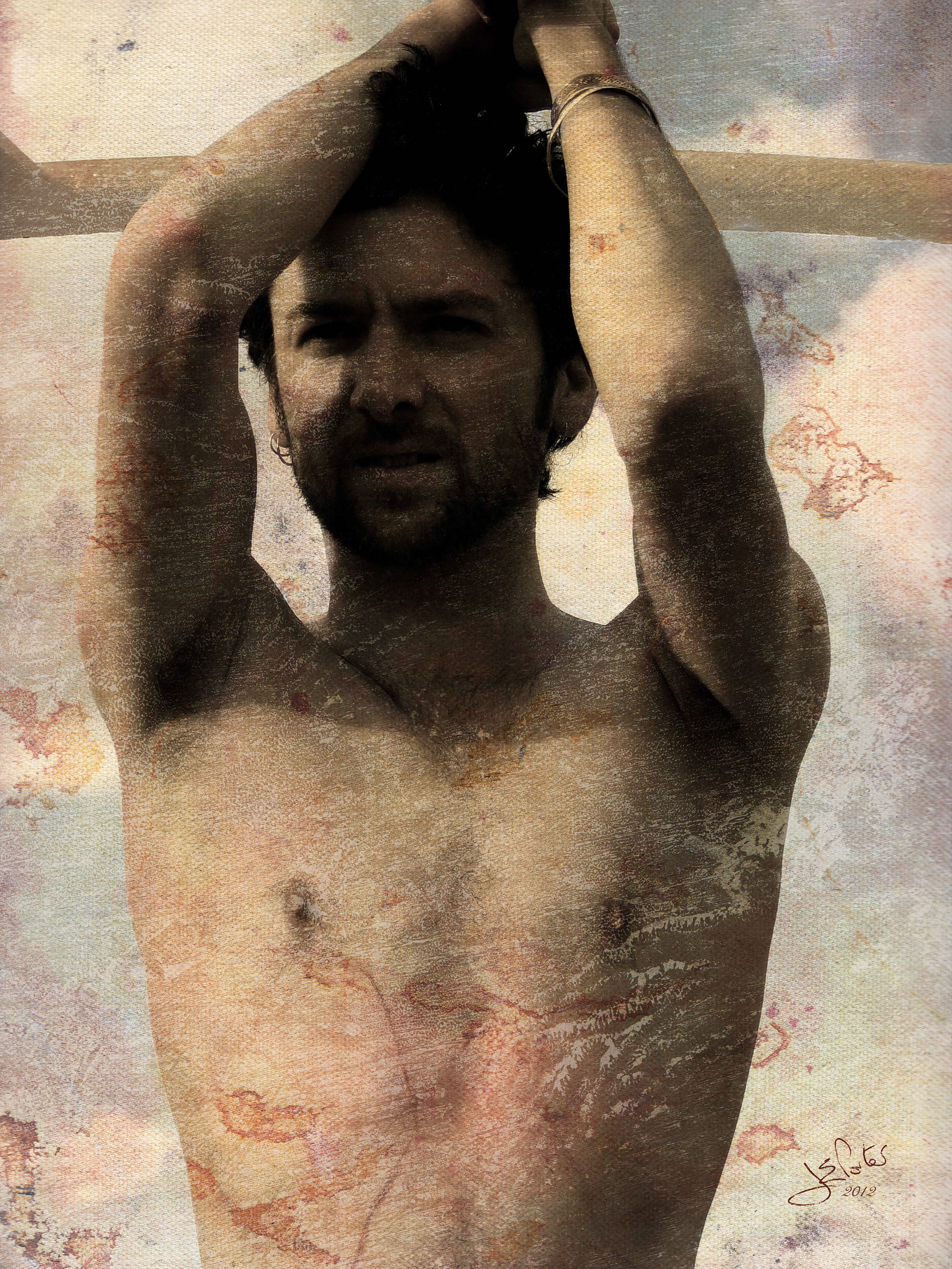 One Summer with Descartes, mixed media