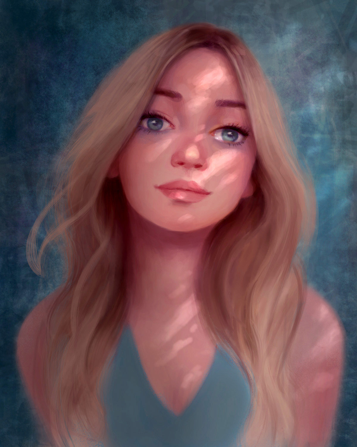 Olivia Portrait Painting | Jane E Porter