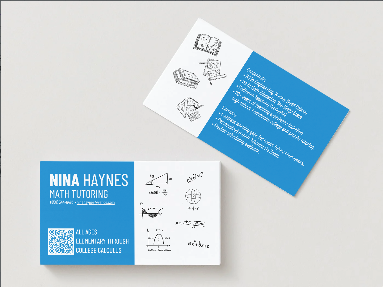 Nina Haynes/Card