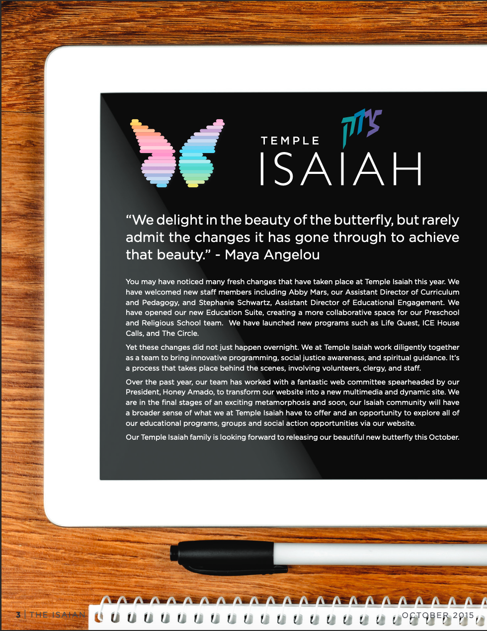 Isaian Article