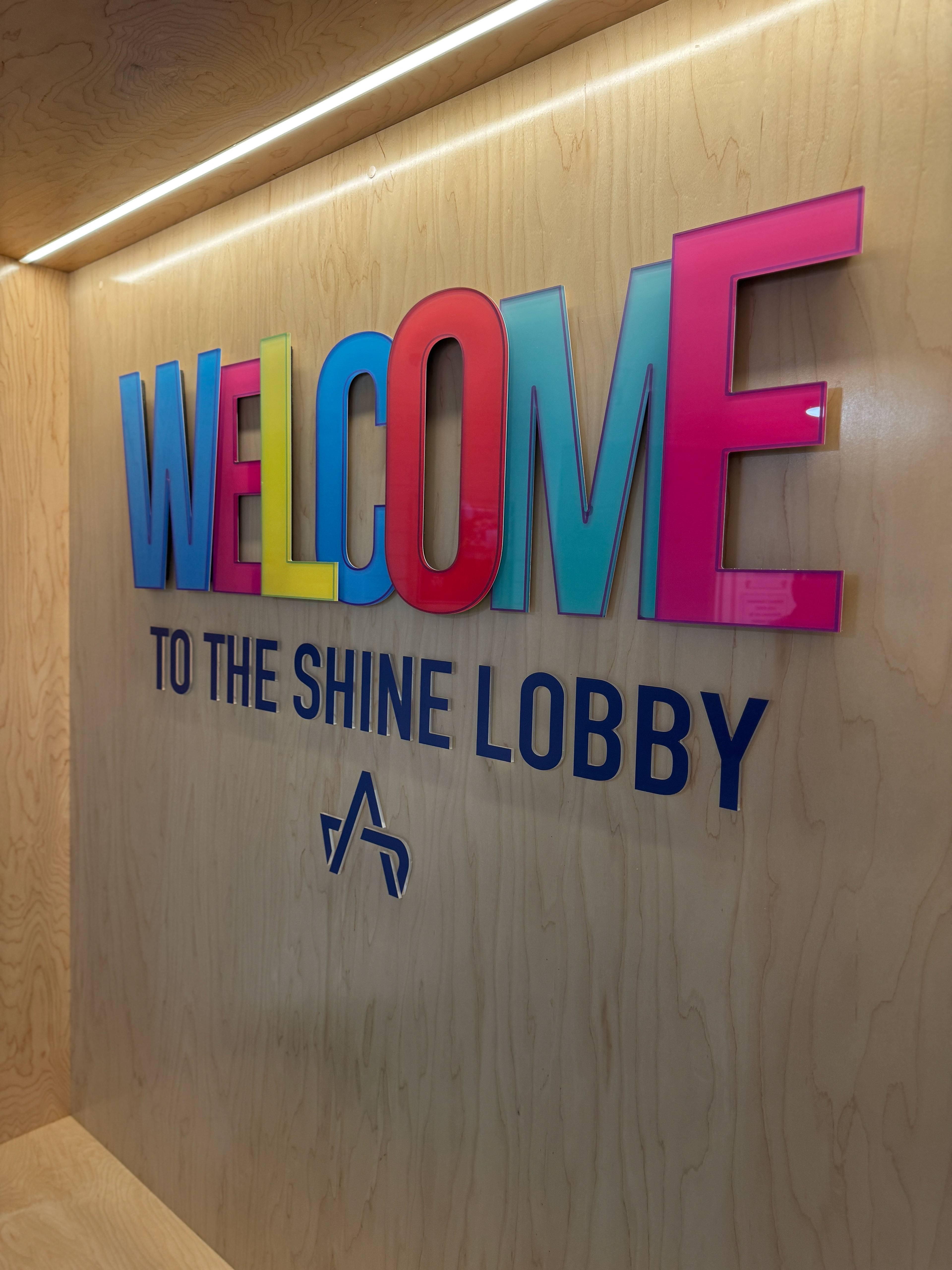 Temple Akiba Welcome Signage