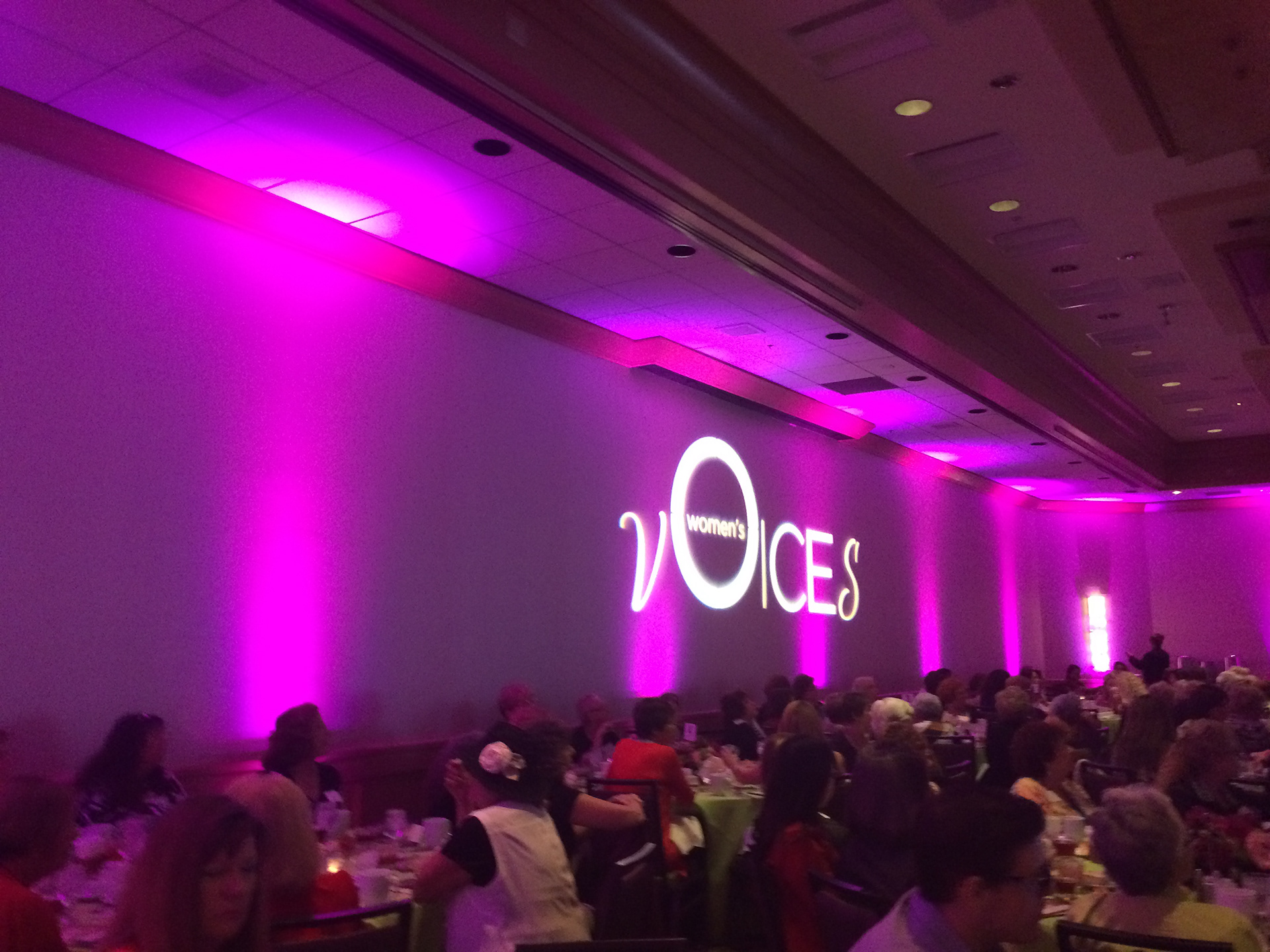 Women's Voices Signage