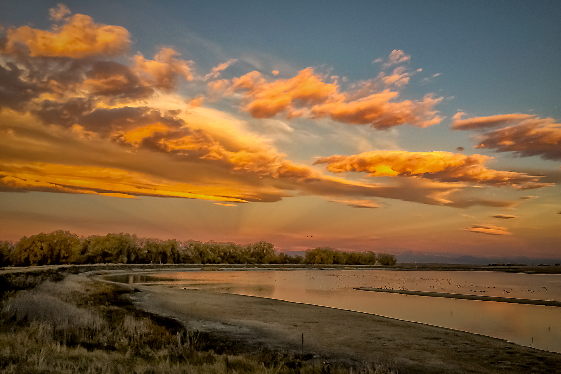 Lower Derby Lake Sunrise