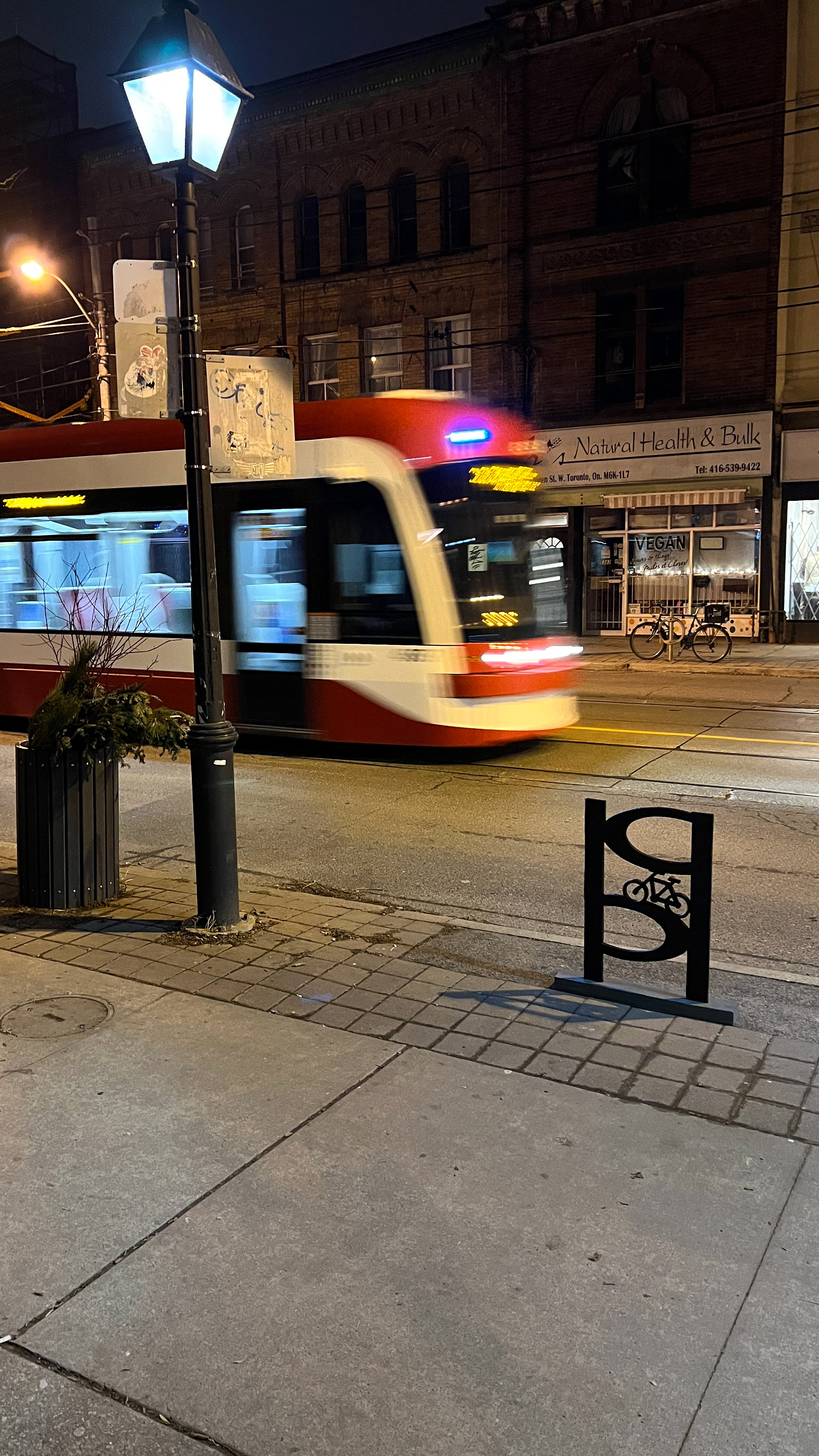Bike Ring view from BIA entrance