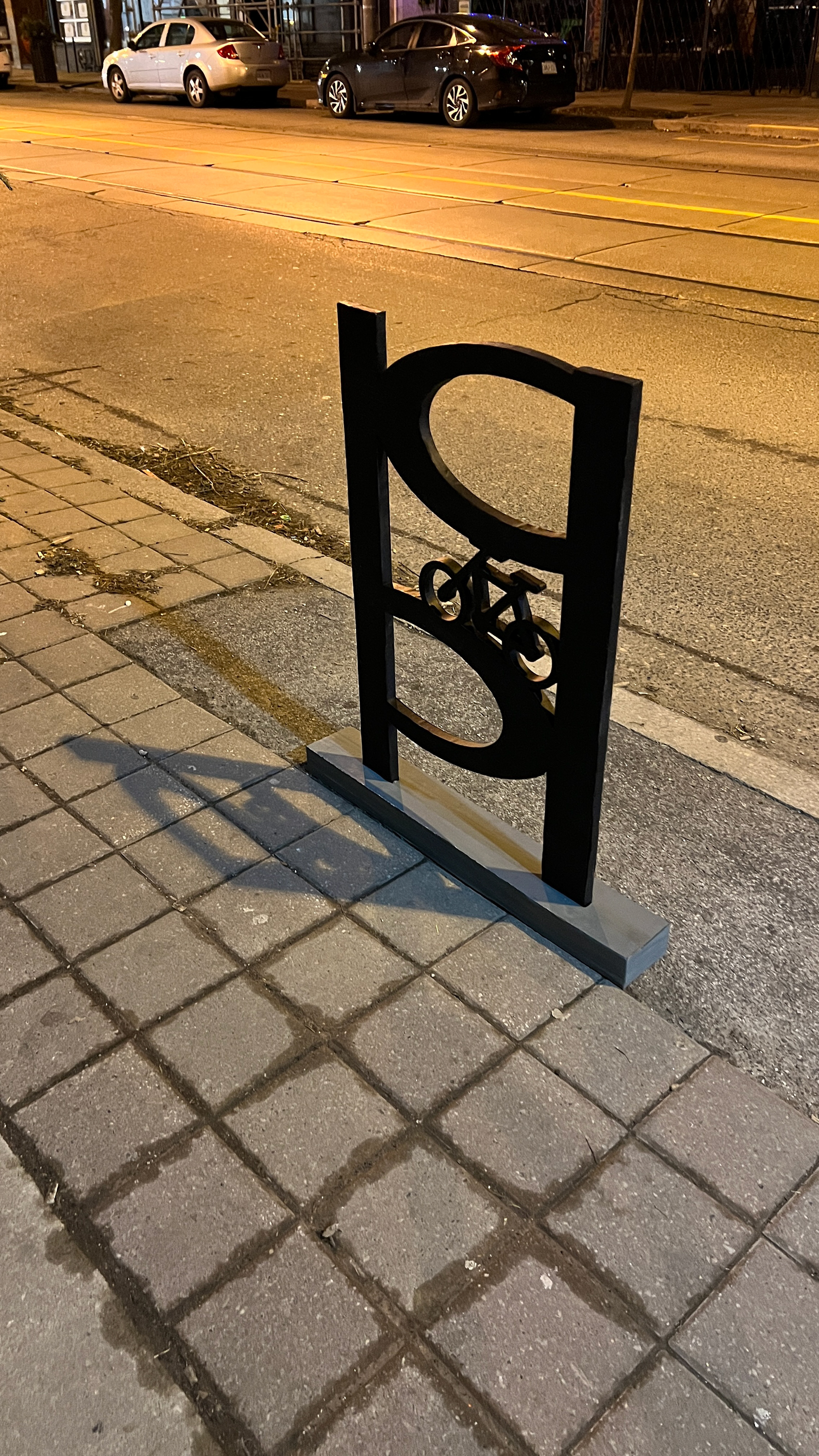 Bike Ring close up