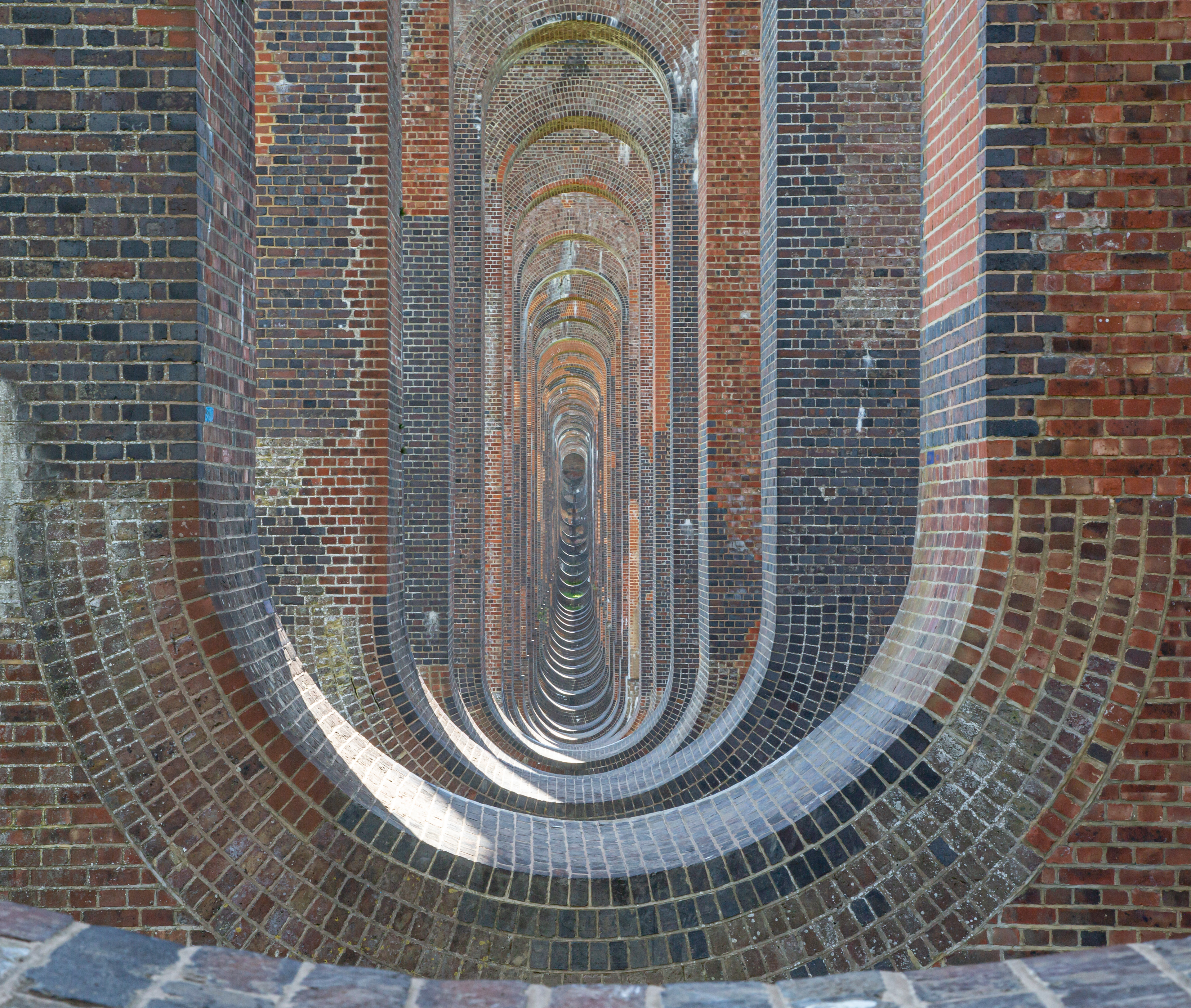 Architectural Photographer, interiors photographer, Viaduct, Ouse Valley, brick work 